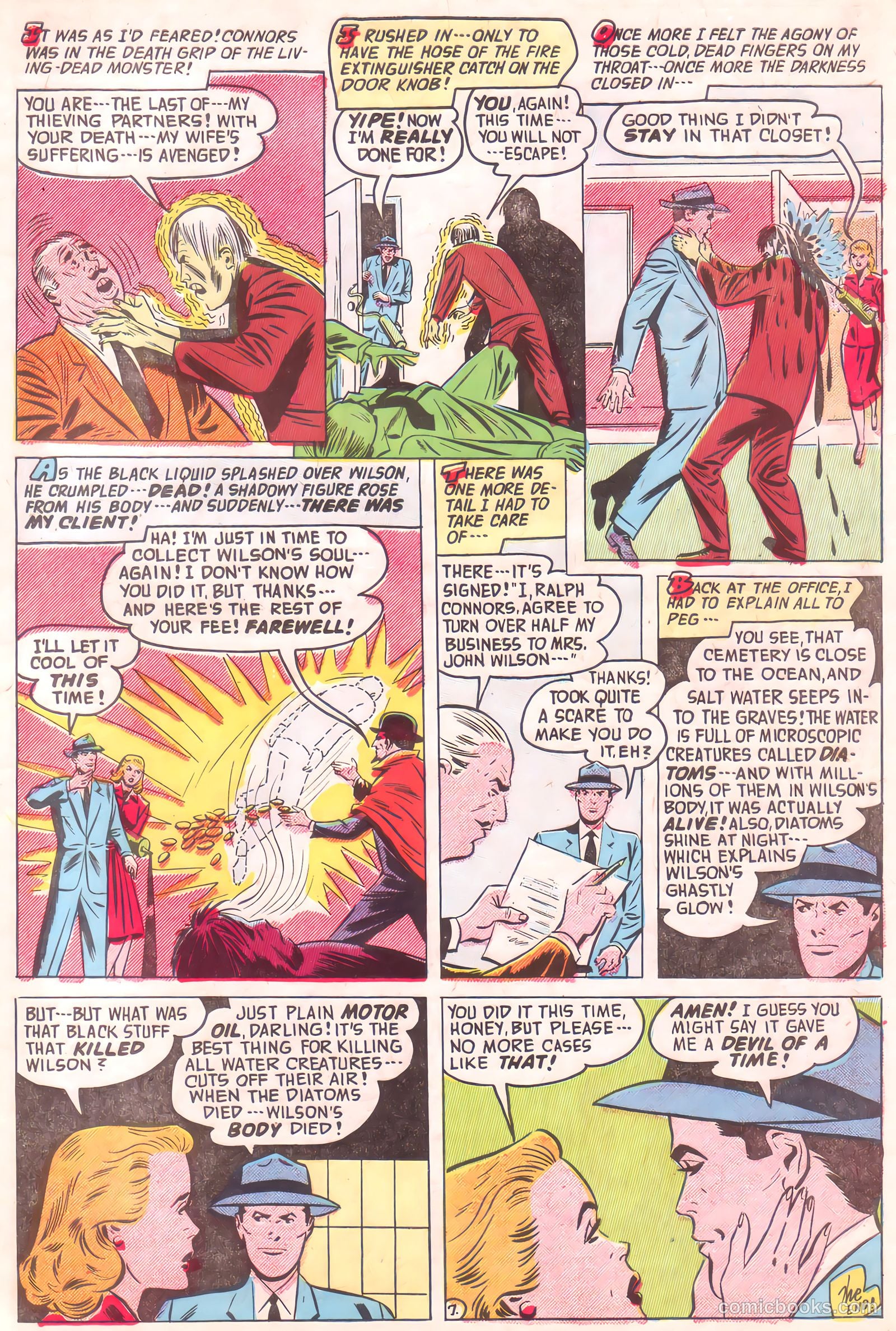 Out of the Night #10 (1953, Creston Publications Corp.) — page 33 of 35