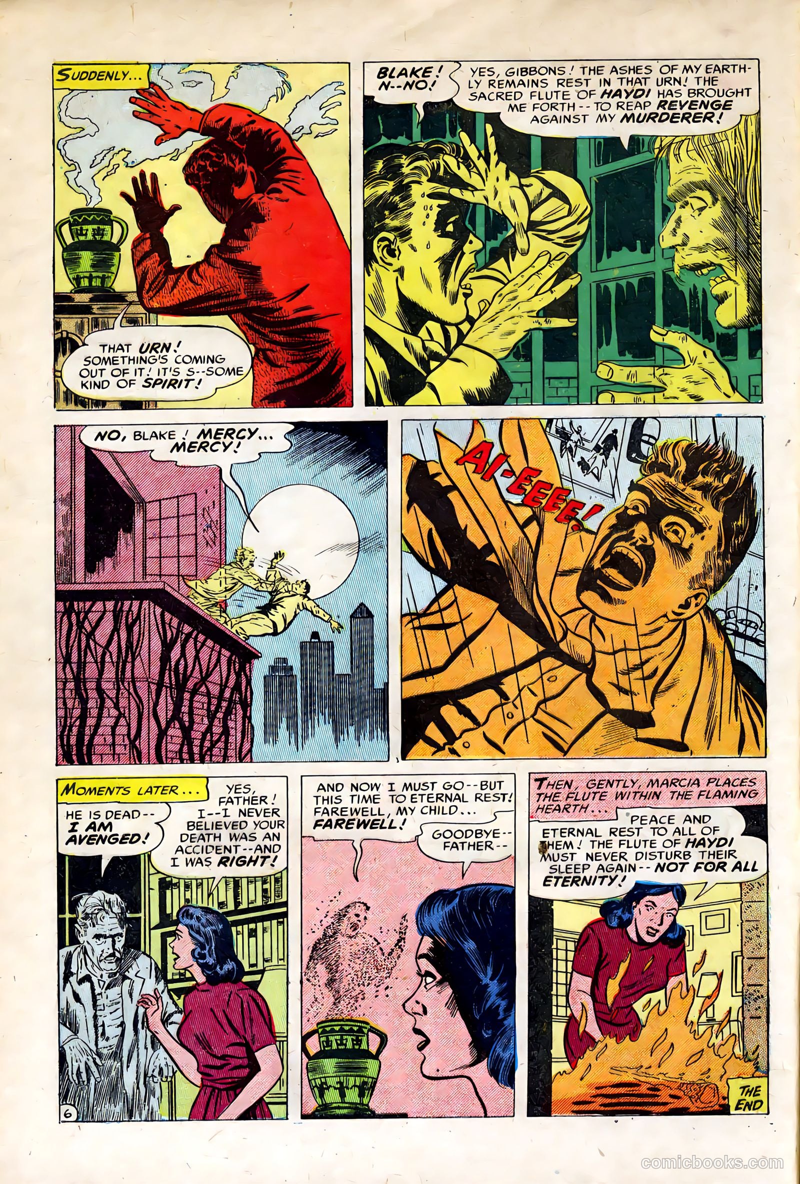 Out of the Night #12 (1953) — page 8 of 36
