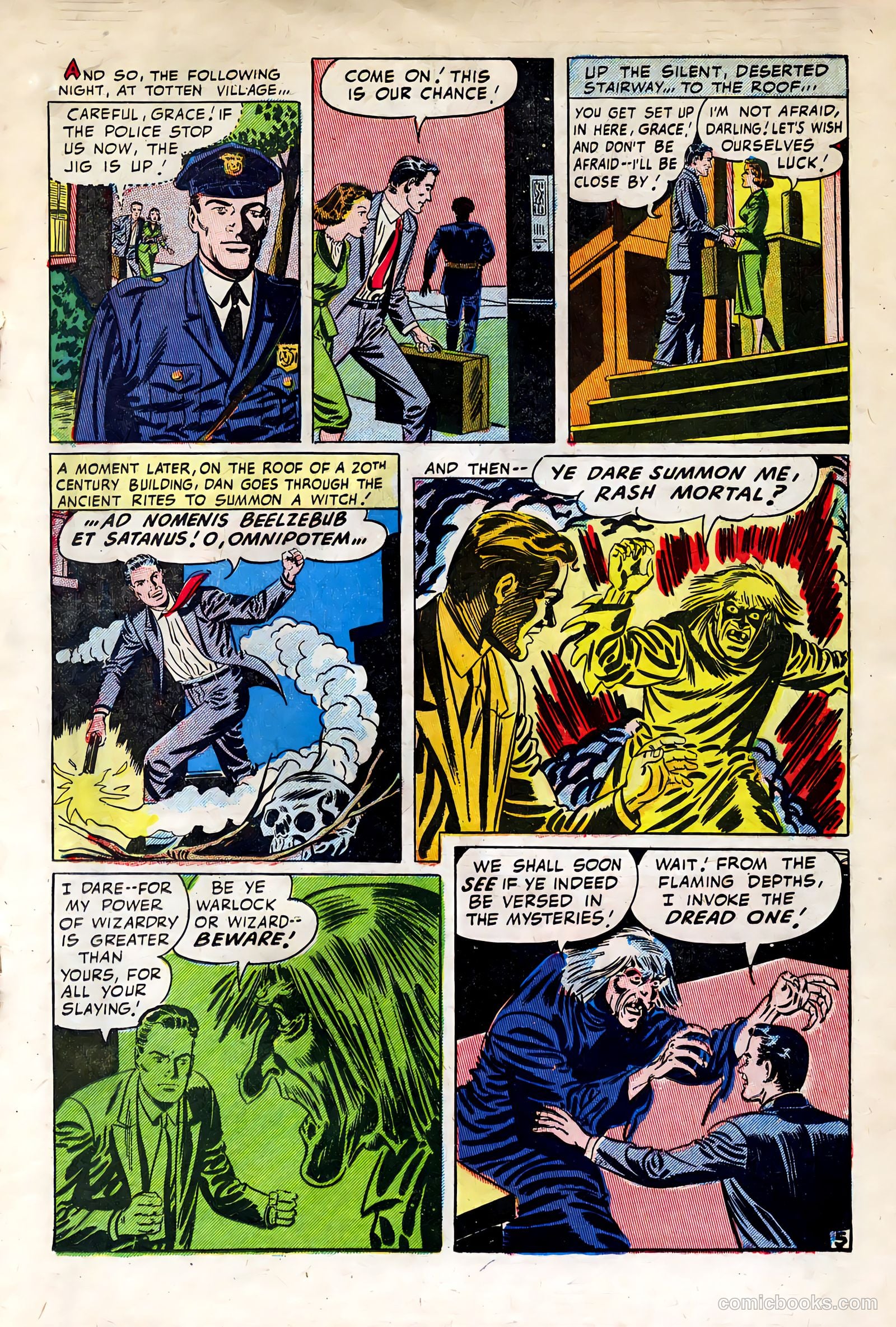 Out of the Night #12 (1953) — page 19 of 36