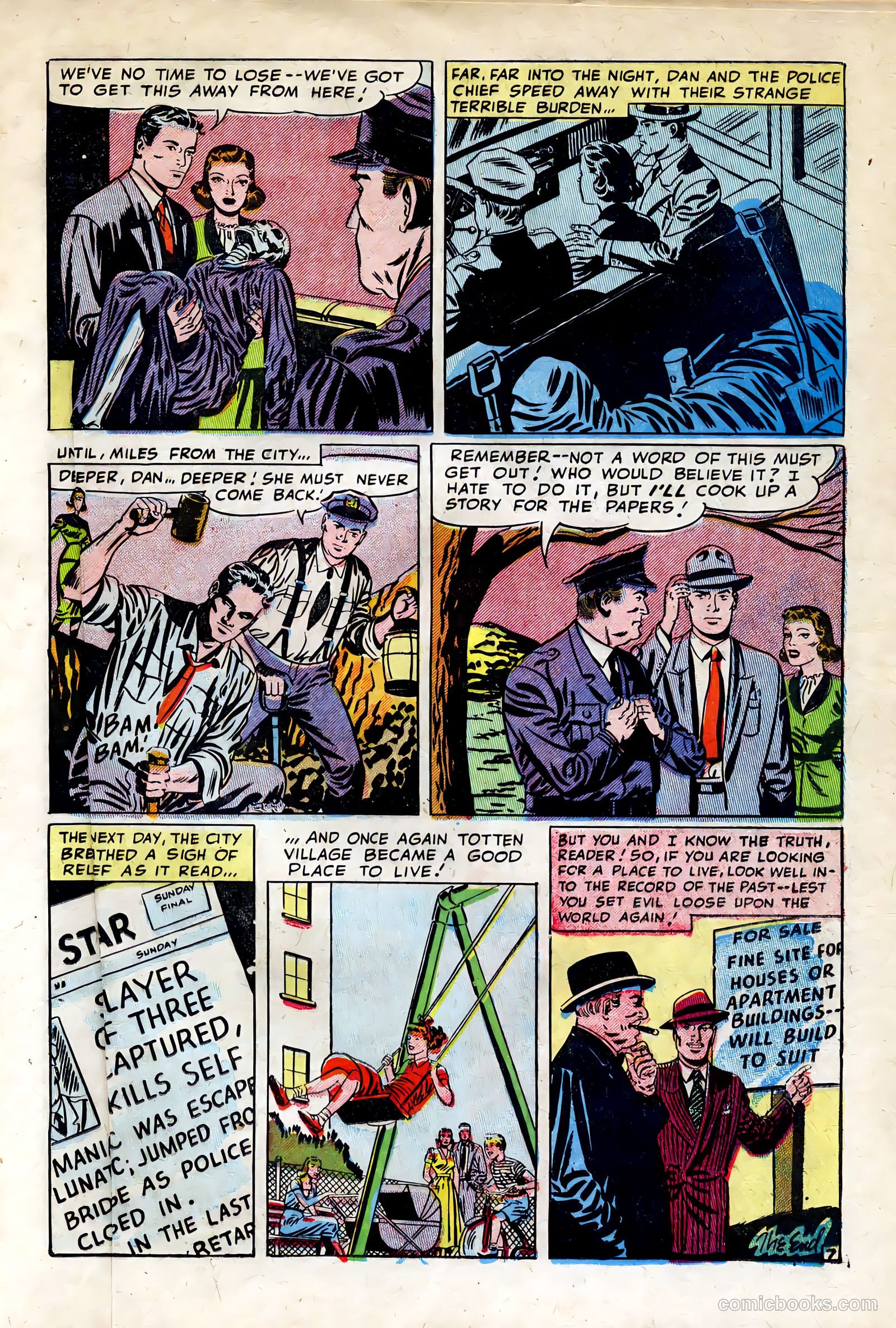Out of the Night #12 (1953) — page 21 of 36
