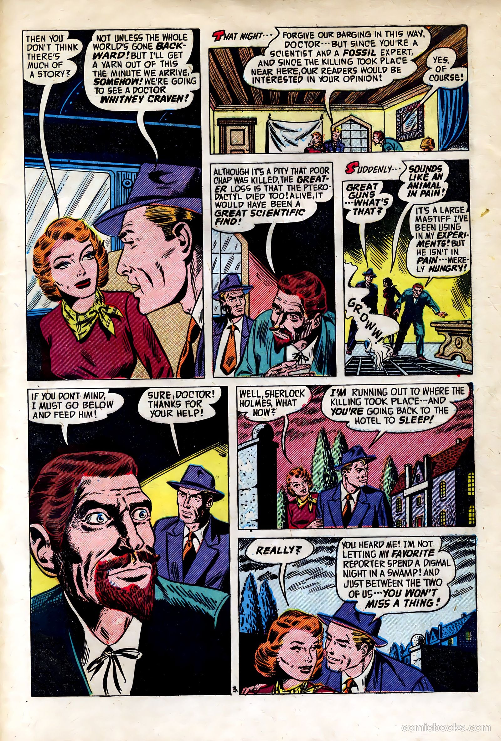 Out of the Night #12 (1953) — page 29 of 36