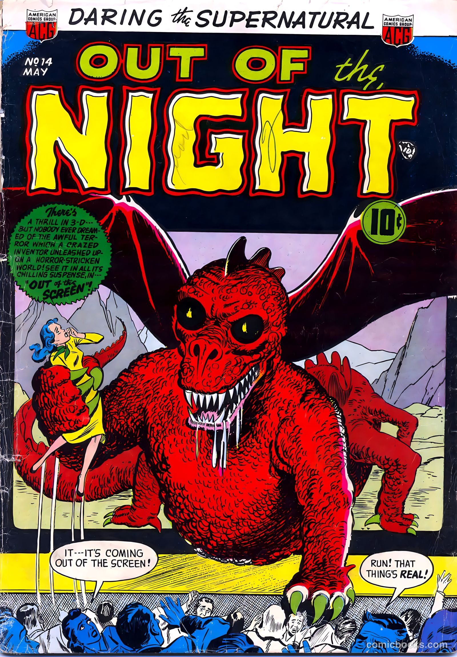 Out of the Night #14 cover