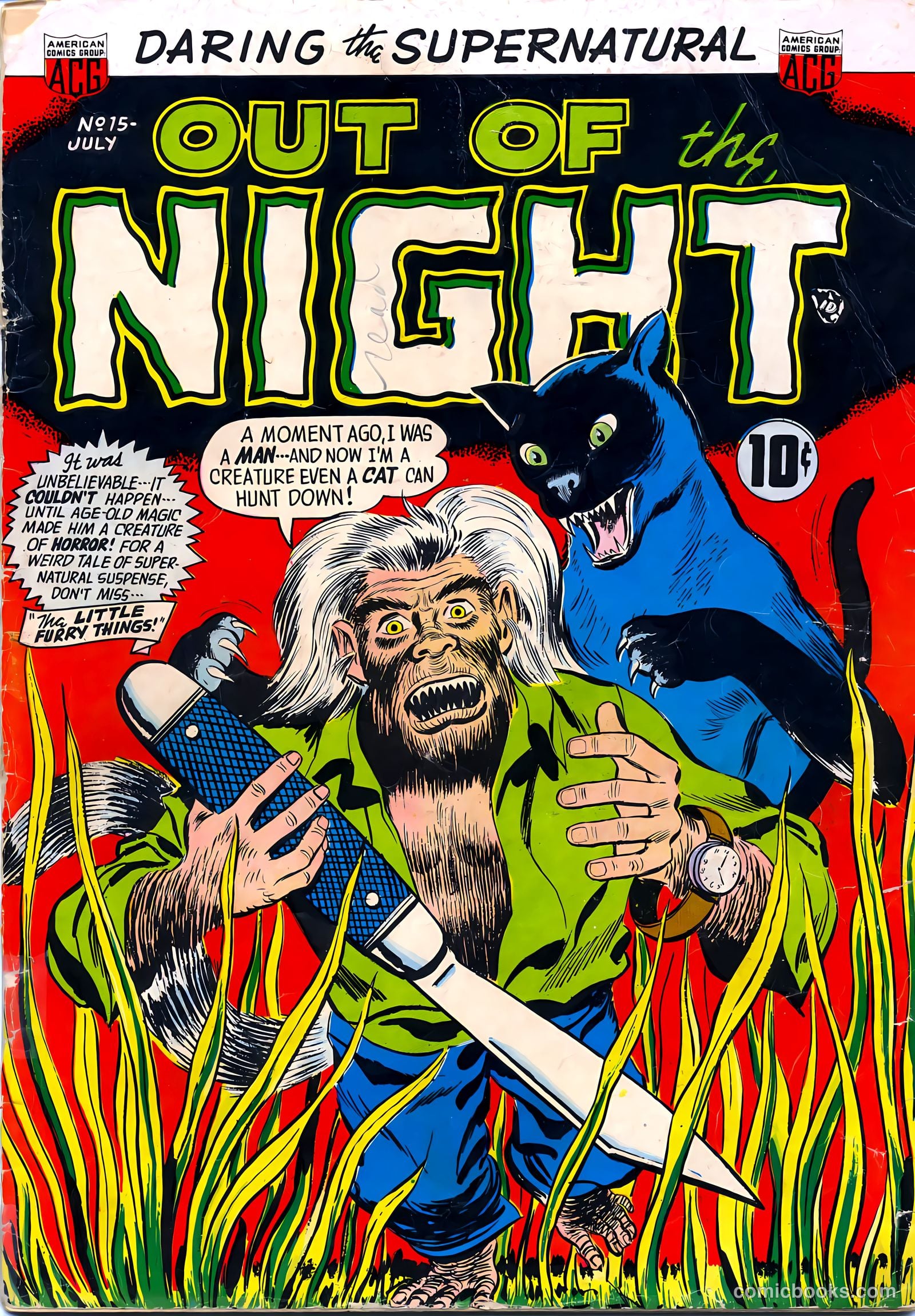 Out of the Night #15 cover