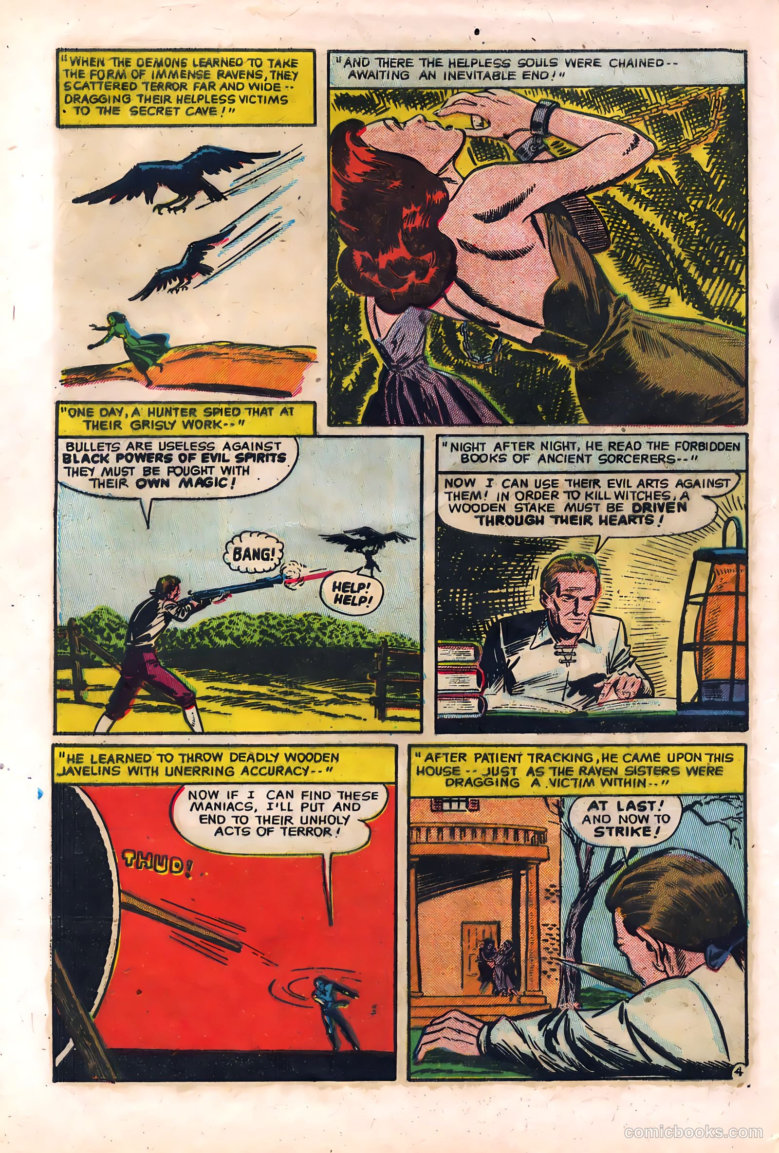 Out of the Night #2 (1952, Creston Publications Corp.) — page 6 of 36