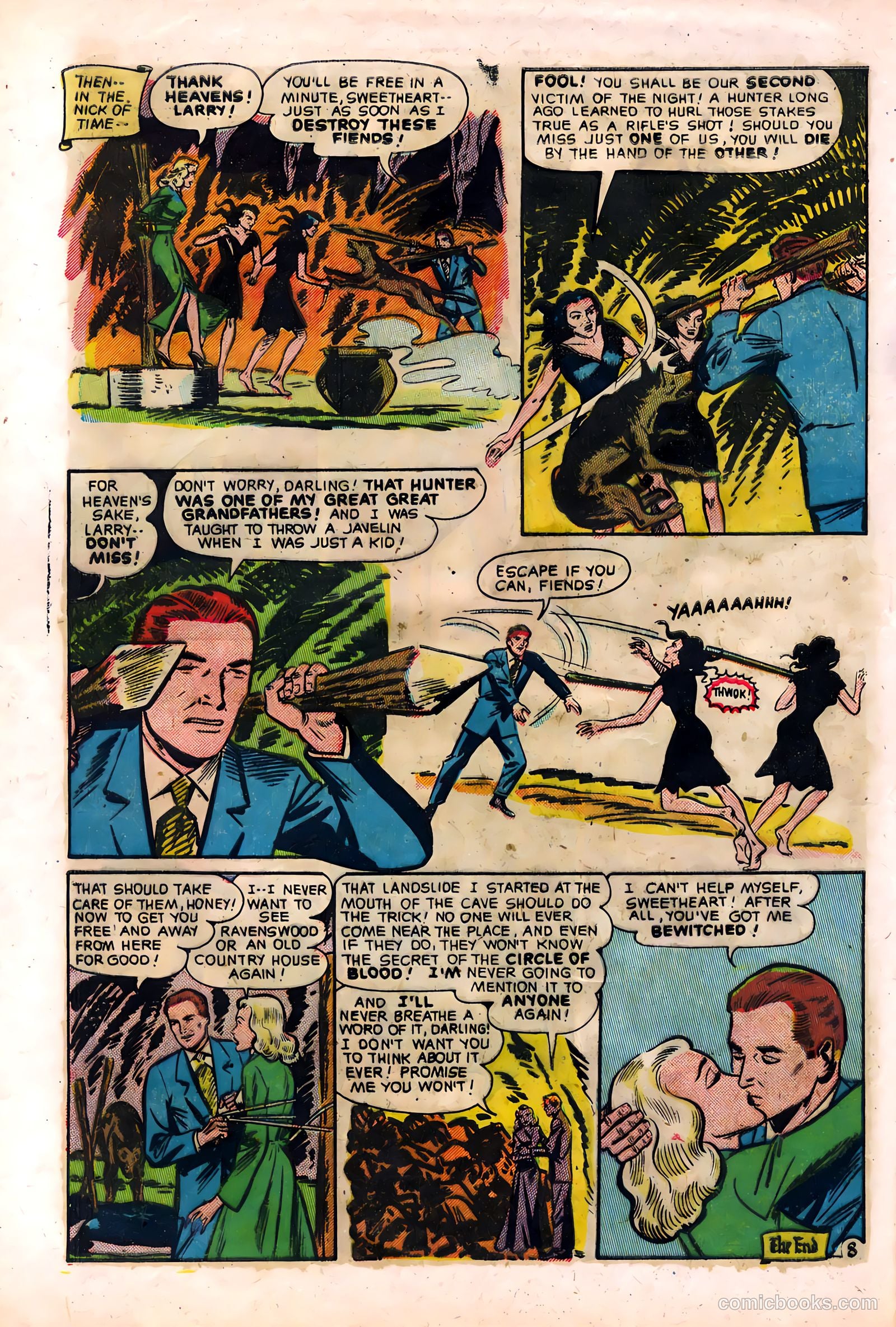 Out of the Night #2 (1952, Creston Publications Corp.) — page 10 of 36