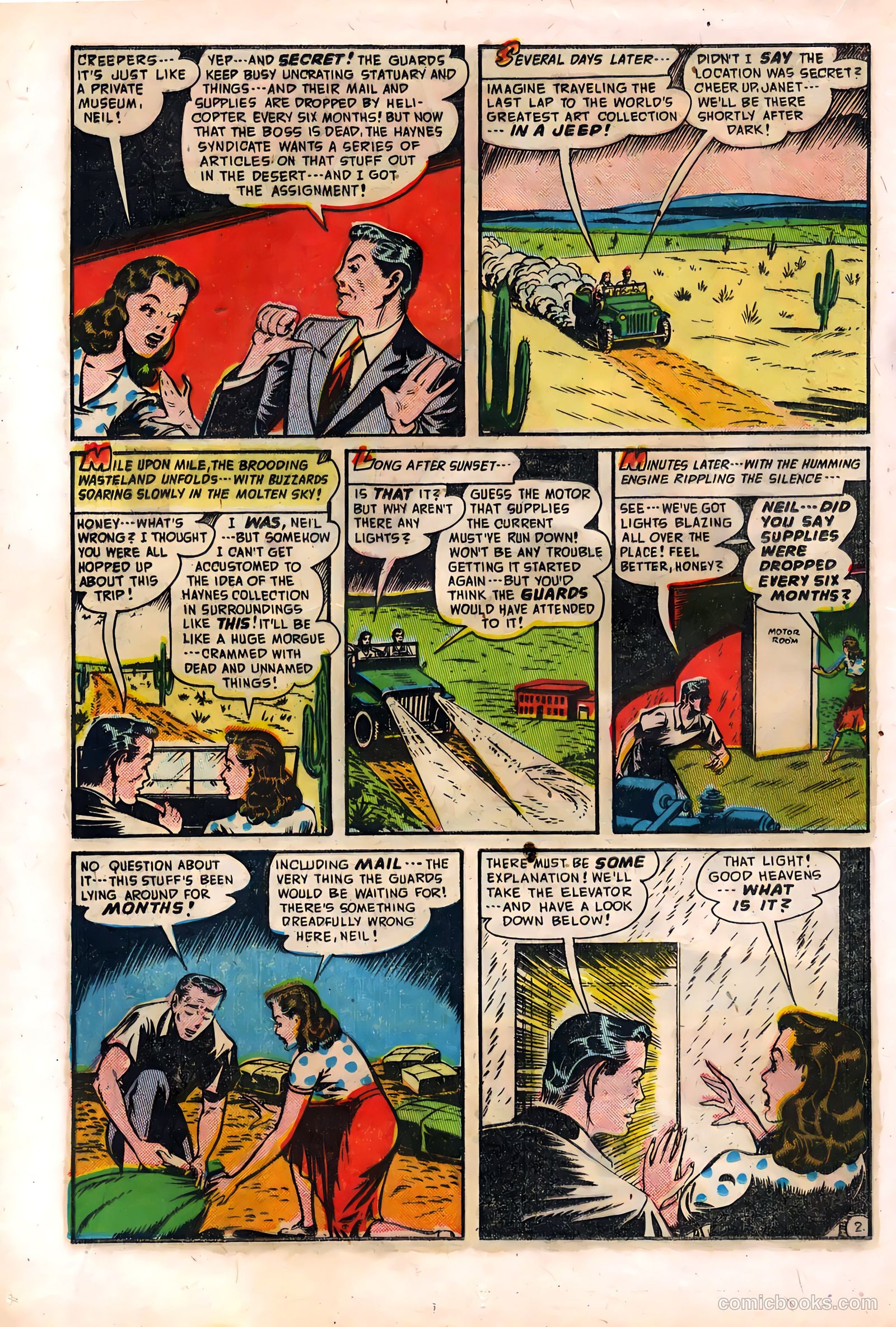 Out of the Night #2 (1952, Creston Publications Corp.) — page 14 of 36