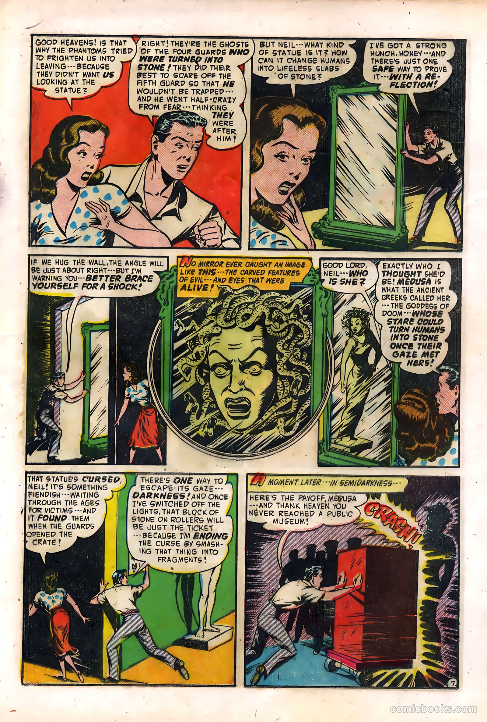 Out of the Night #2 (1952, Creston Publications Corp.) — page 19 of 36
