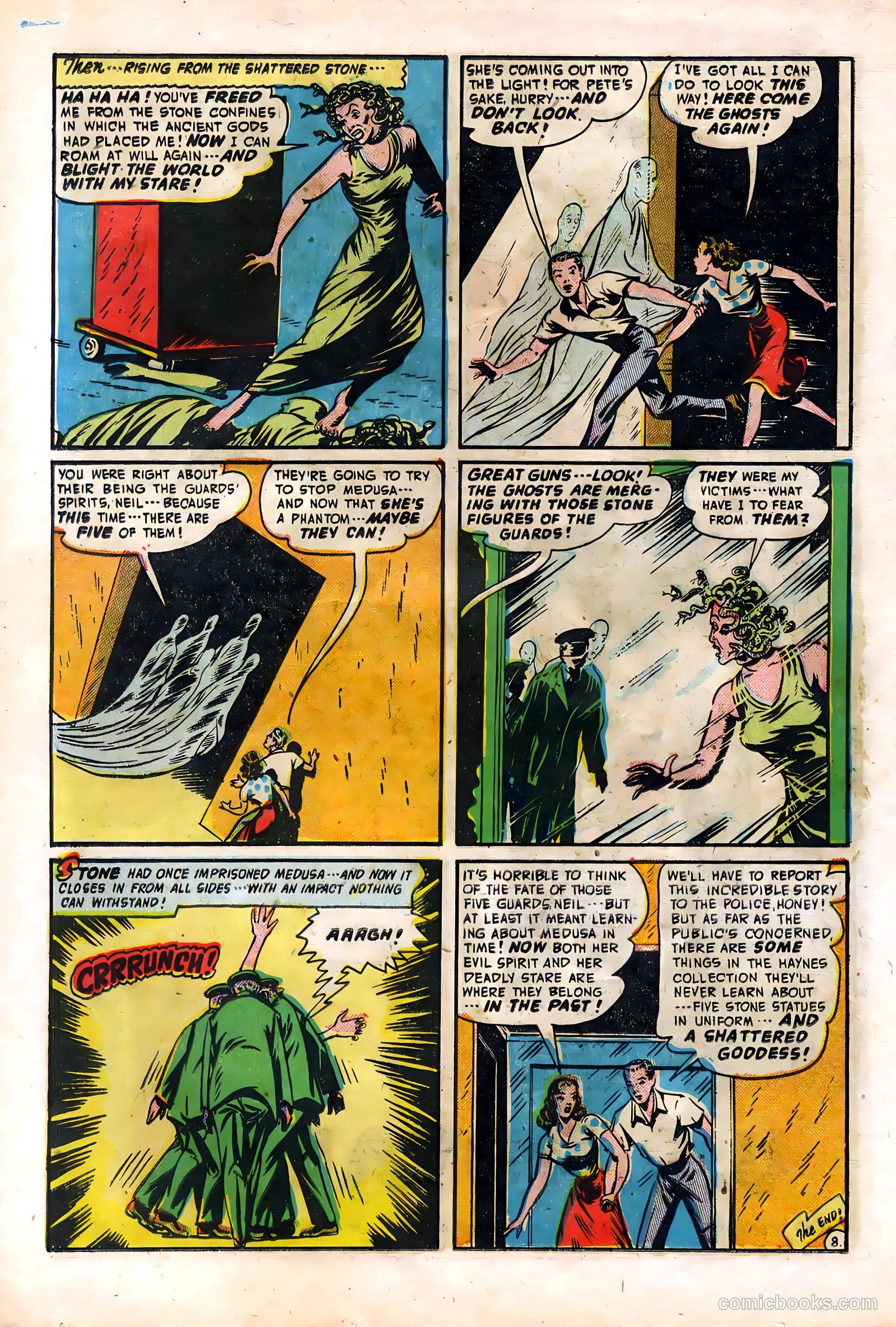 Out of the Night #2 (1952, Creston Publications Corp.) — page 20 of 36