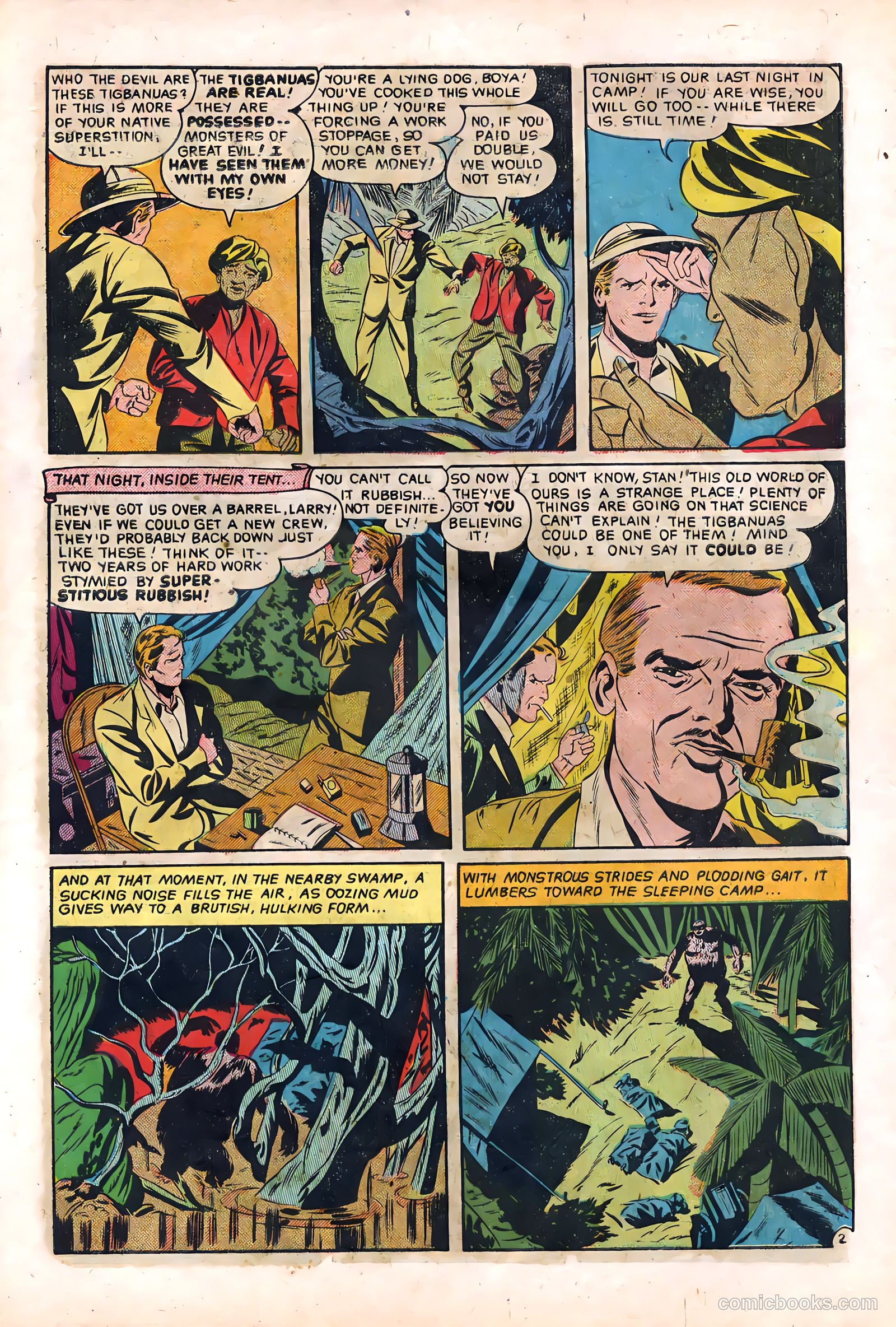 Out of the Night #2 (1952, Creston Publications Corp.) — page 29 of 36