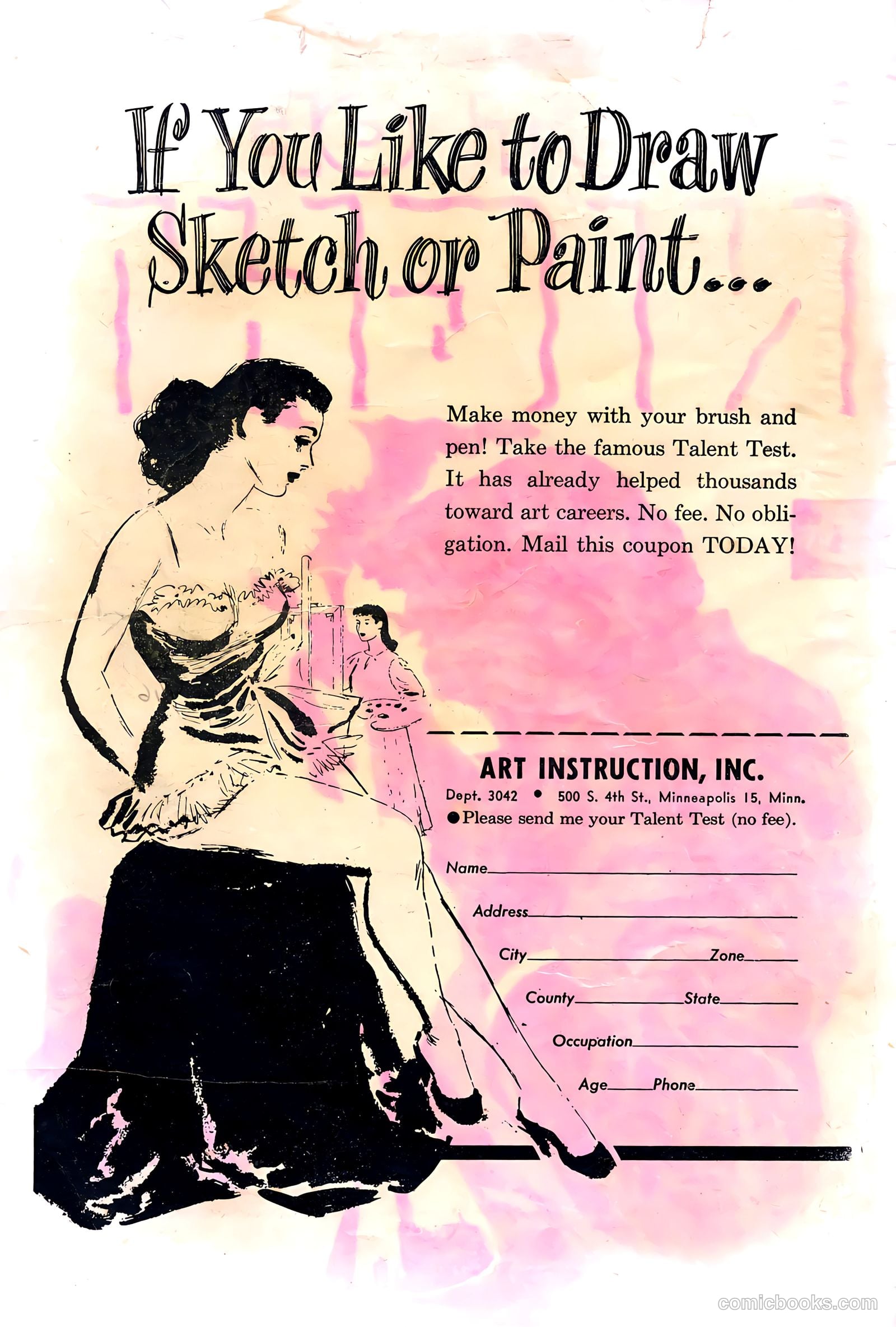 Out of the Night #3 (1952, Creston Publications Corp.) — page 2 of 36