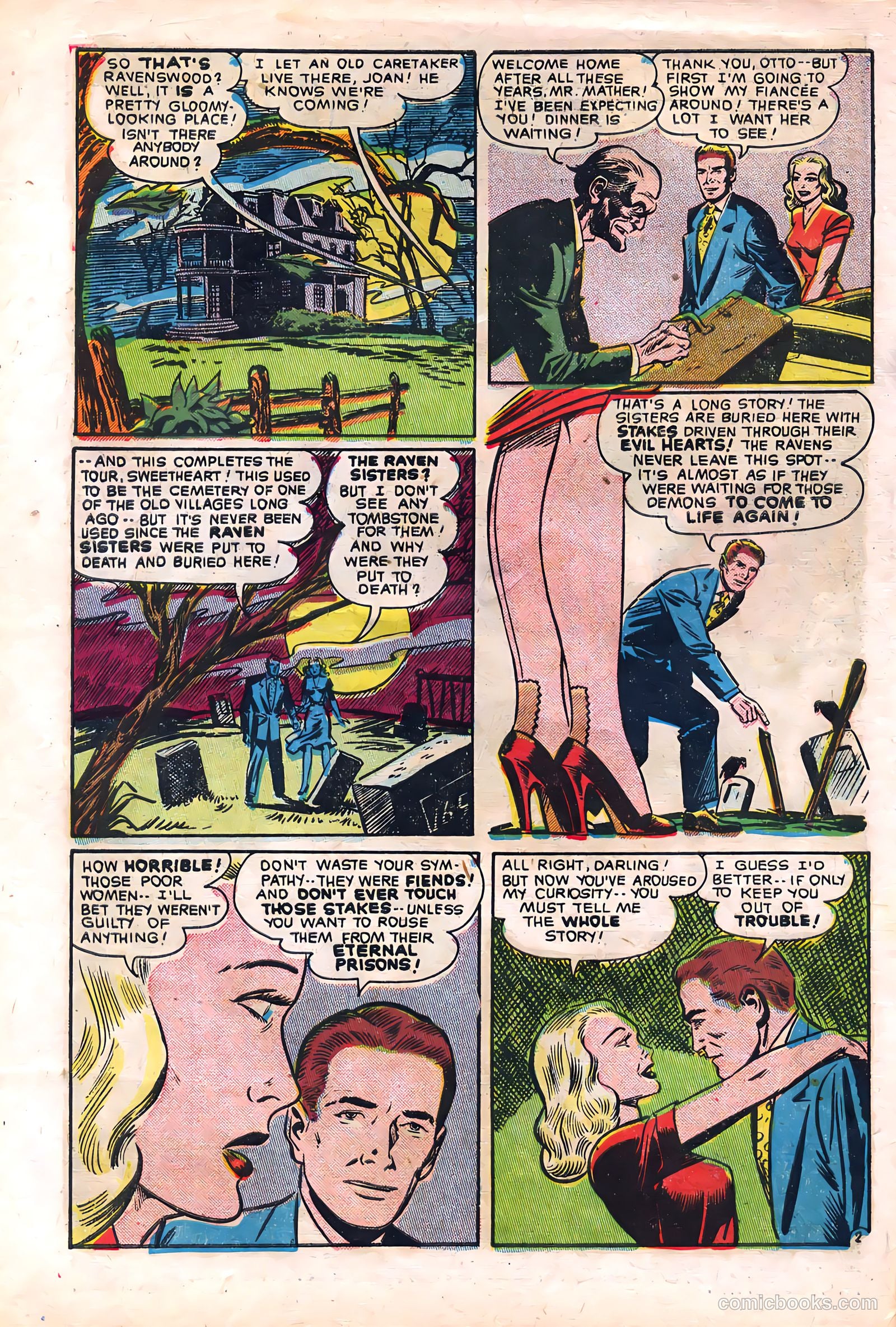 Out of the Night #3 (1952, Creston Publications Corp.) — page 4 of 36