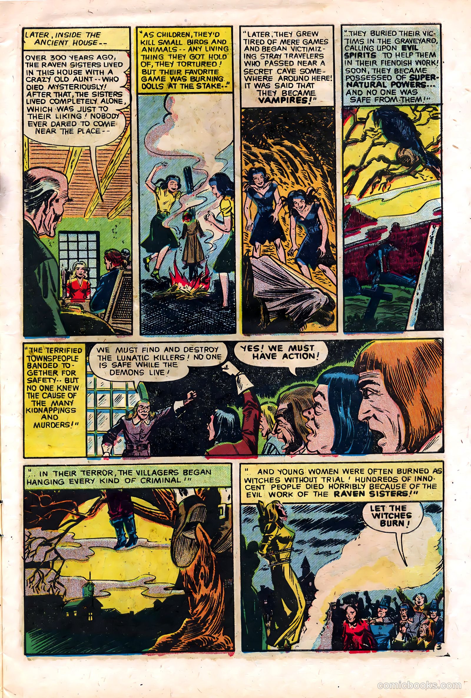 Out of the Night #3 (1952, Creston Publications Corp.) — page 5 of 36