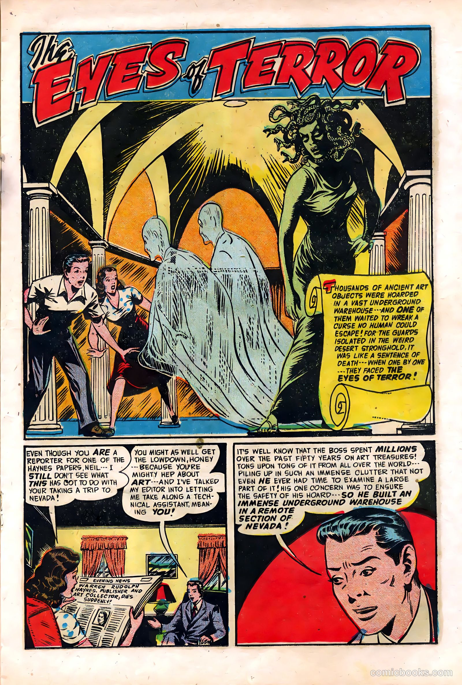Out of the Night #3 (1952, Creston Publications Corp.) — page 13 of 36