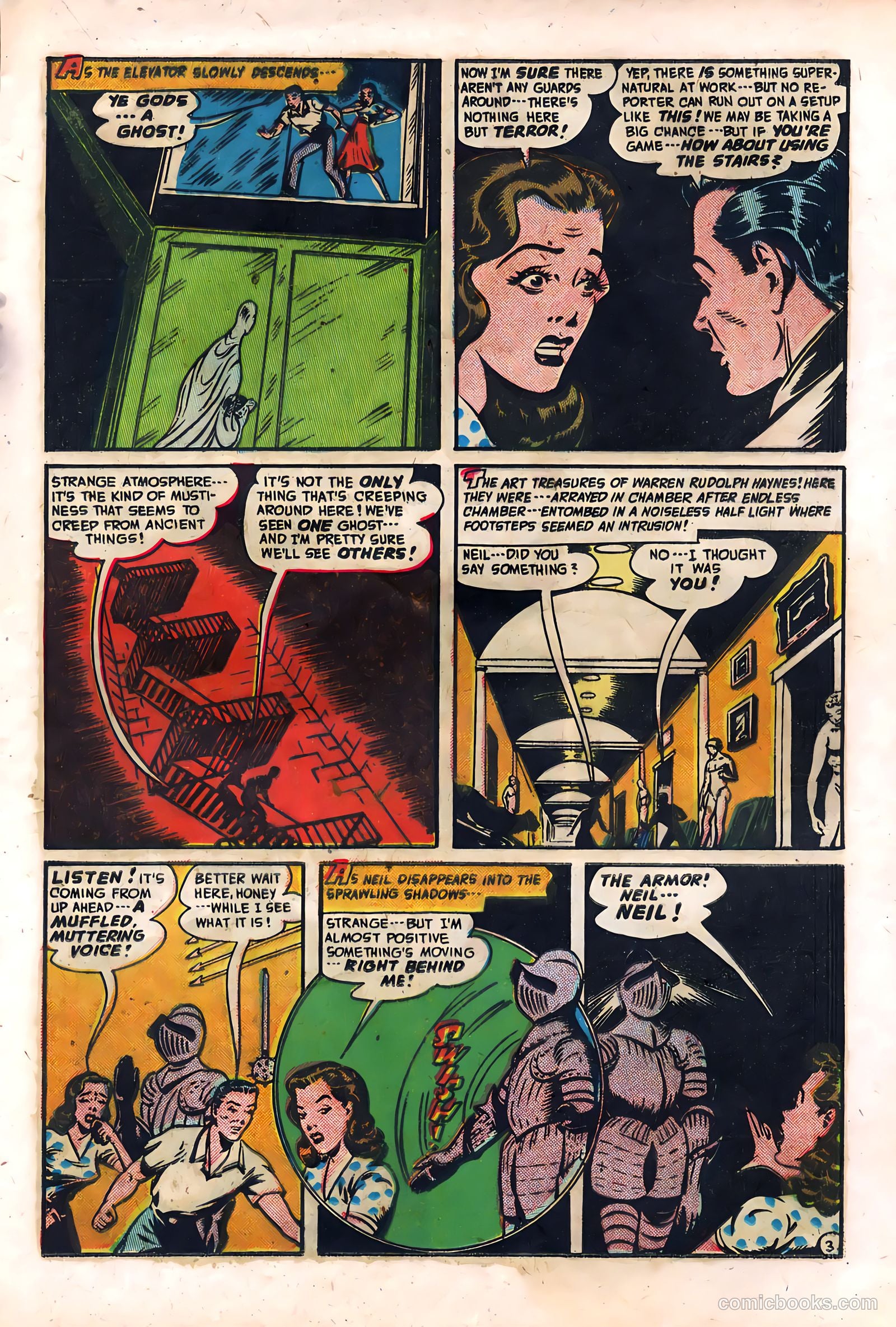 Out of the Night #3 (1952, Creston Publications Corp.) — page 15 of 36