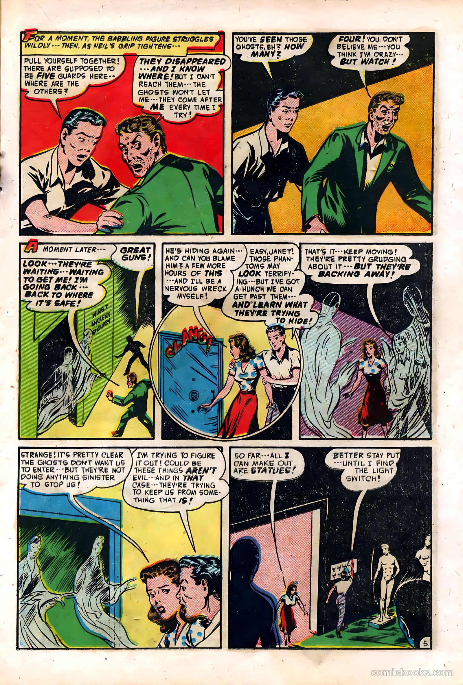 Out of the Night #3 (1952, Creston Publications Corp.) — page 17 of 36