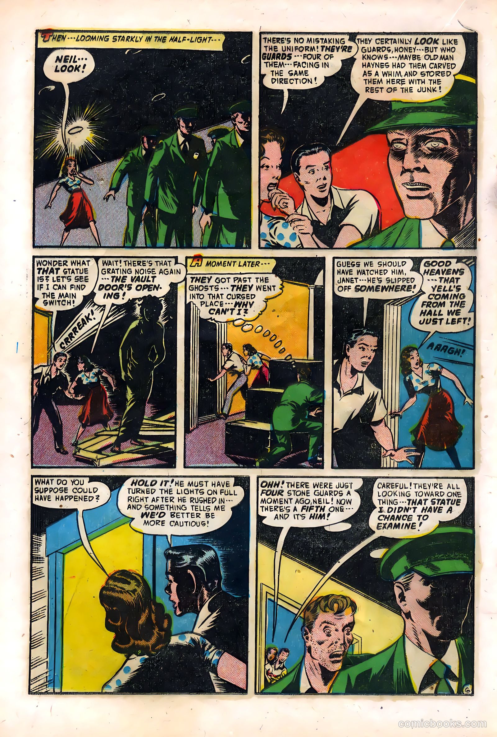 Out of the Night #3 (1952, Creston Publications Corp.) — page 18 of 36