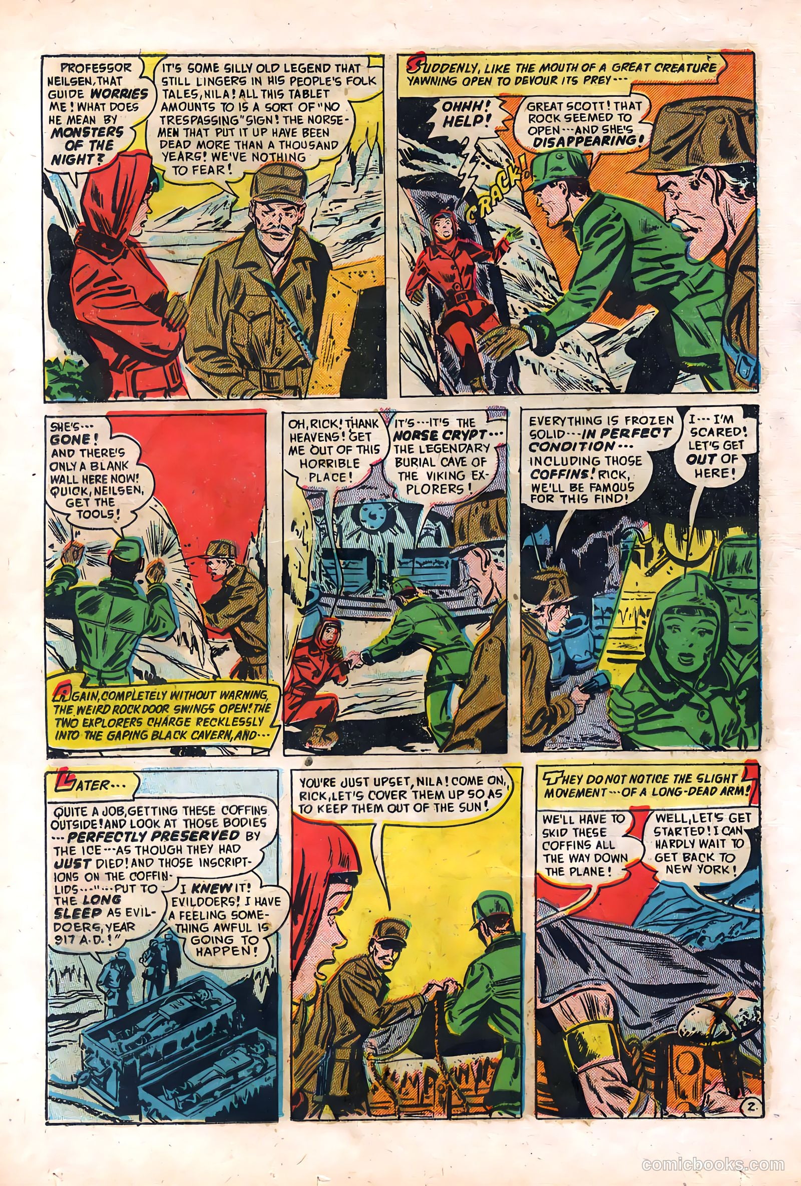 Out of the Night #3 (1952, Creston Publications Corp.) — page 24 of 36