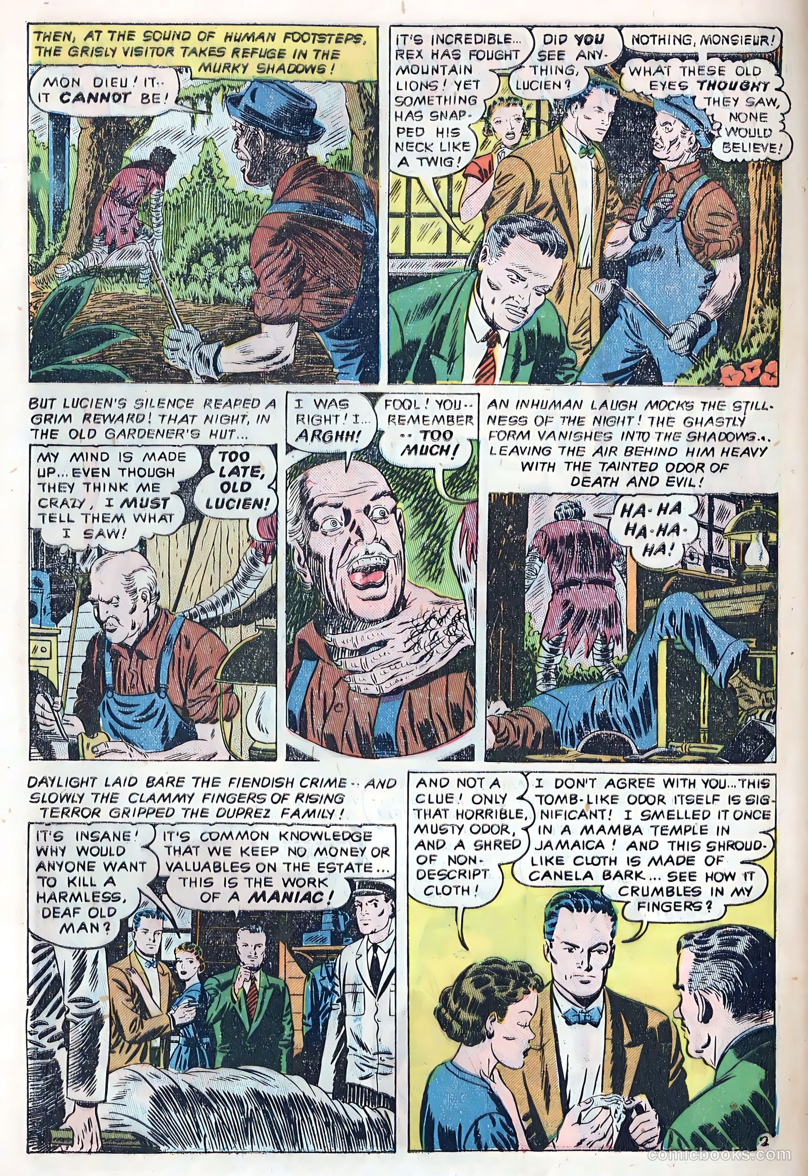 Out of the Night #5 (1952, Creston Publications Corp.) — page 4 of 36