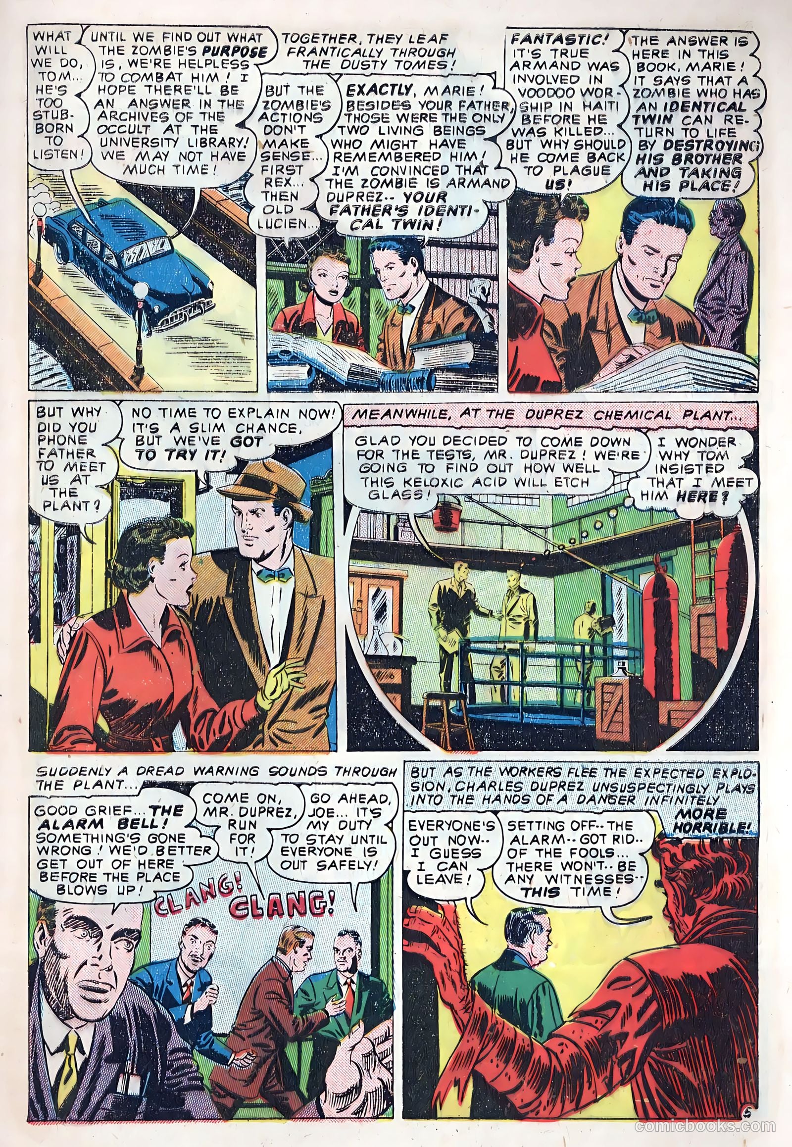 Out of the Night #5 (1952, Creston Publications Corp.) — page 7 of 36
