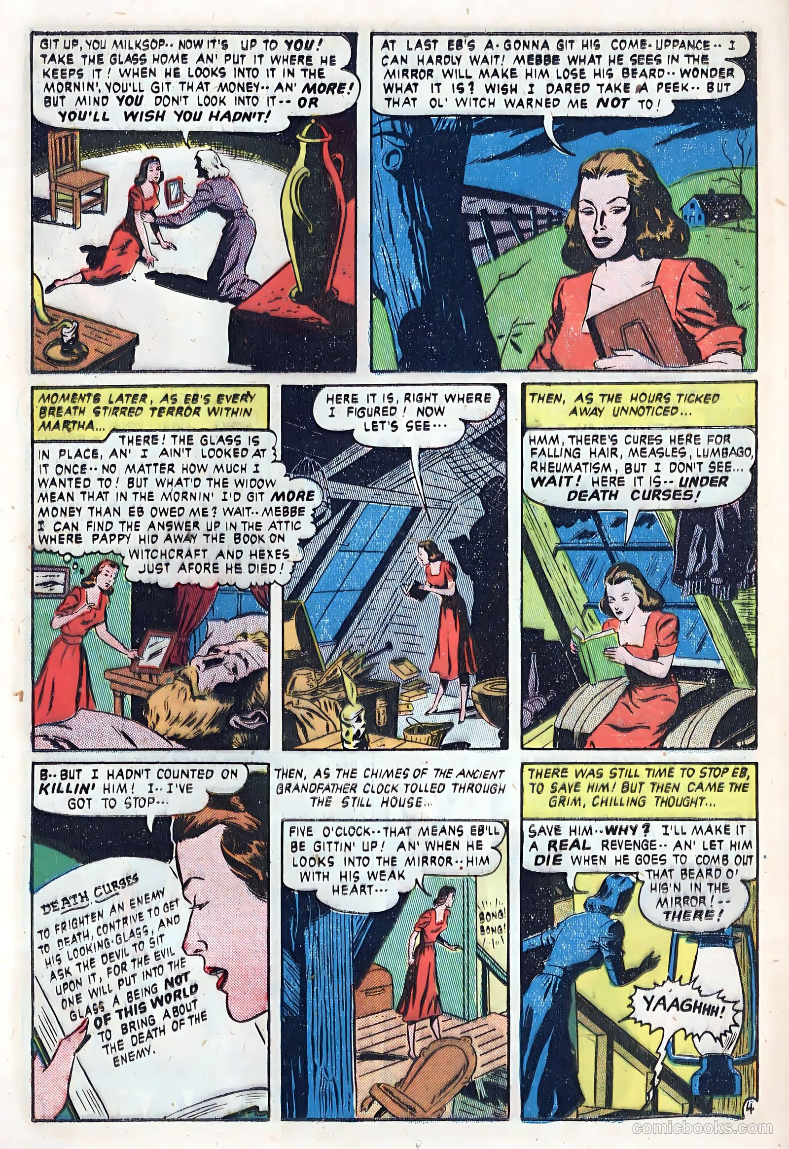 Out of the Night #5 (1952, Creston Publications Corp.) — page 14 of 36