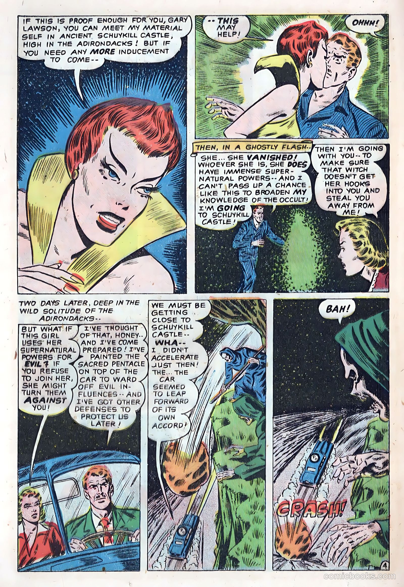 Out of the Night #5 (1952, Creston Publications Corp.) — page 22 of 36