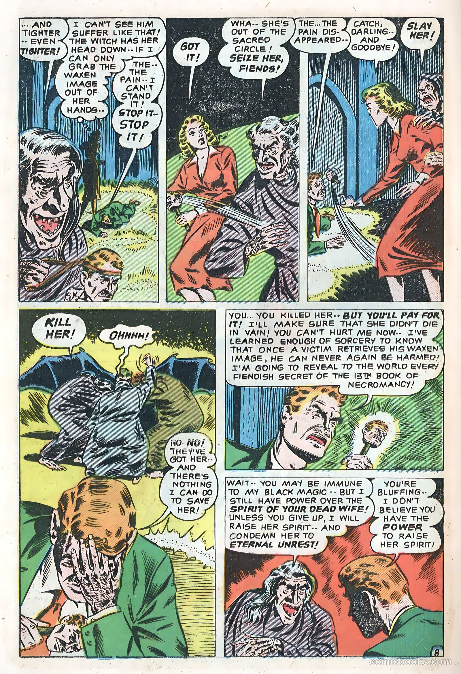 Out of the Night #5 (1952, Creston Publications Corp.) — page 26 of 36