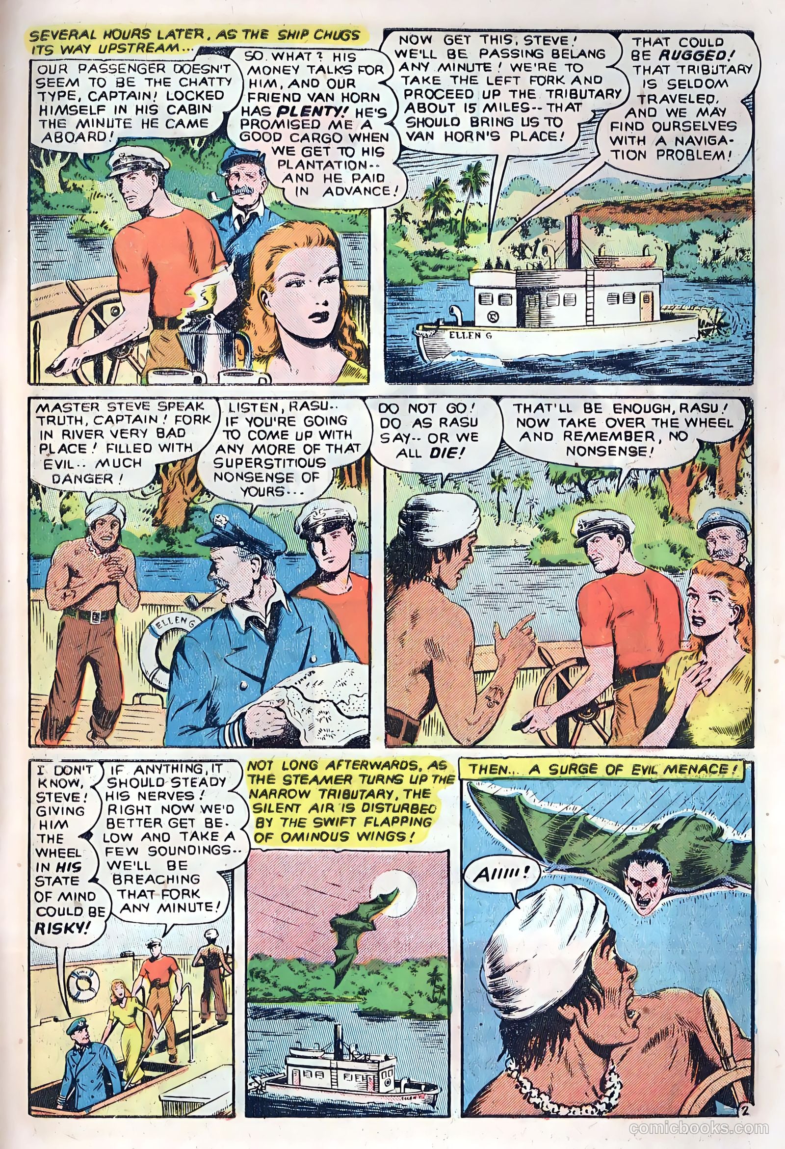Out of the Night #5 (1952, Creston Publications Corp.) — page 29 of 36