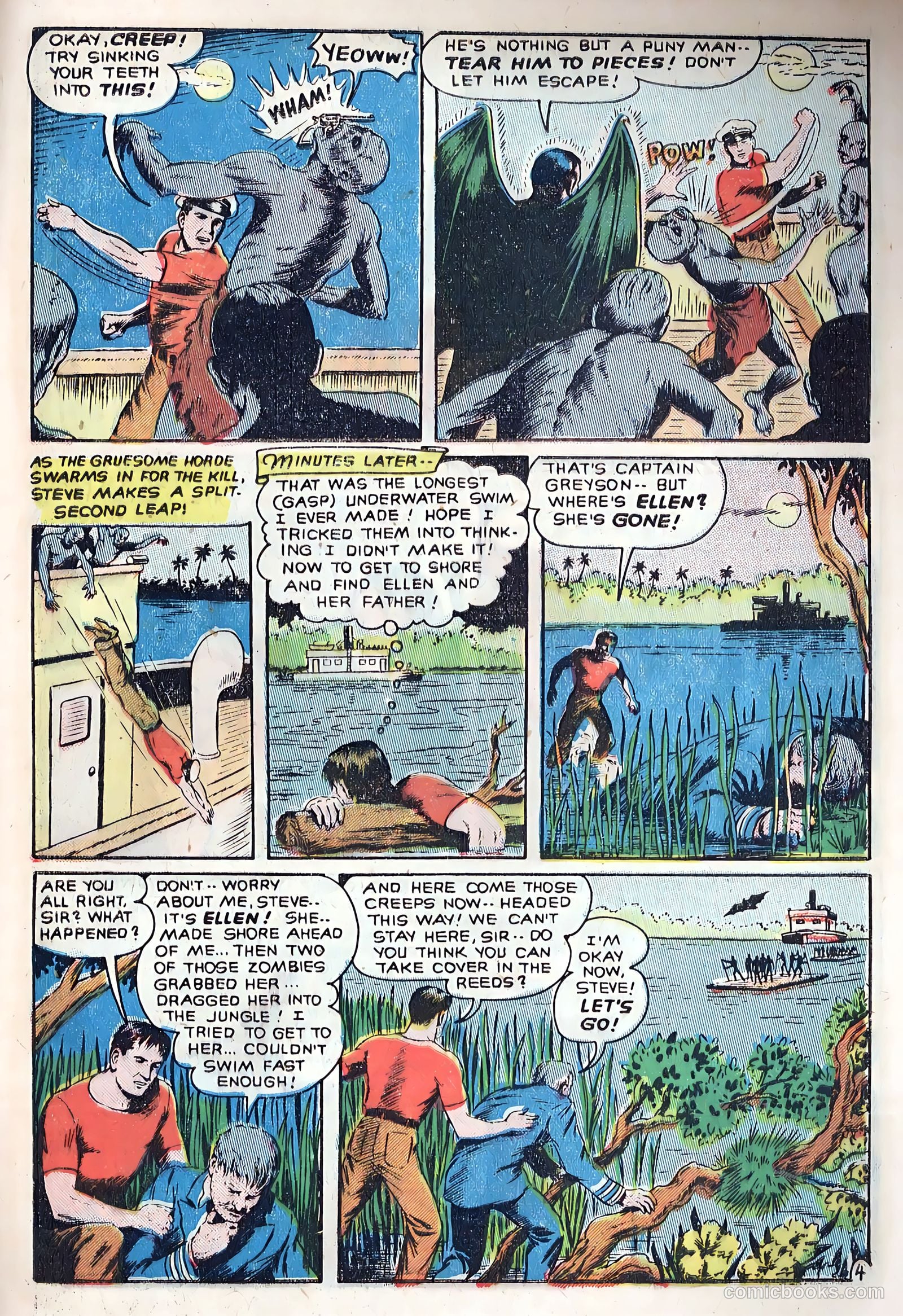 Out of the Night #5 (1952, Creston Publications Corp.) — page 31 of 36