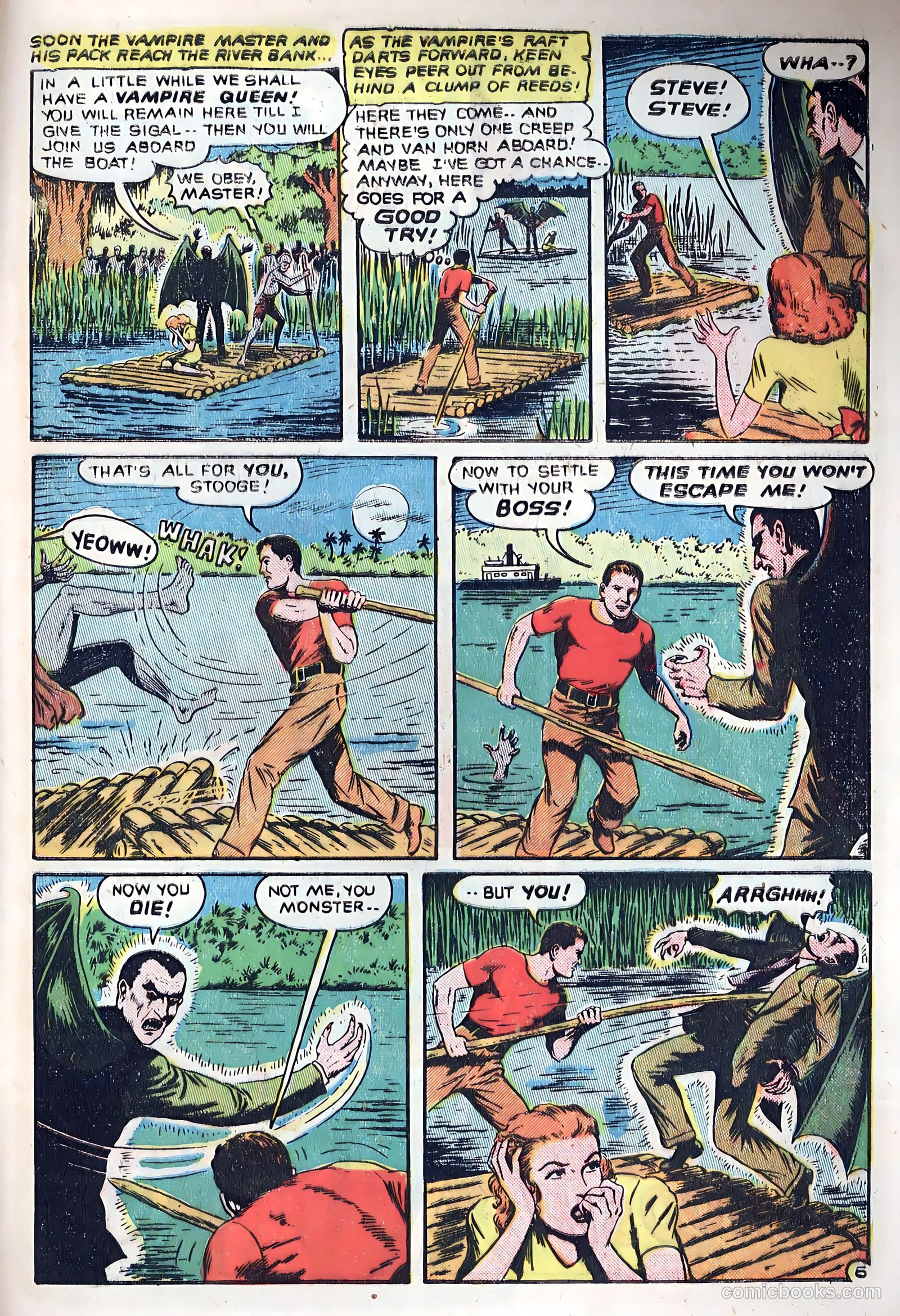 Out of the Night #5 (1952, Creston Publications Corp.) — page 33 of 36