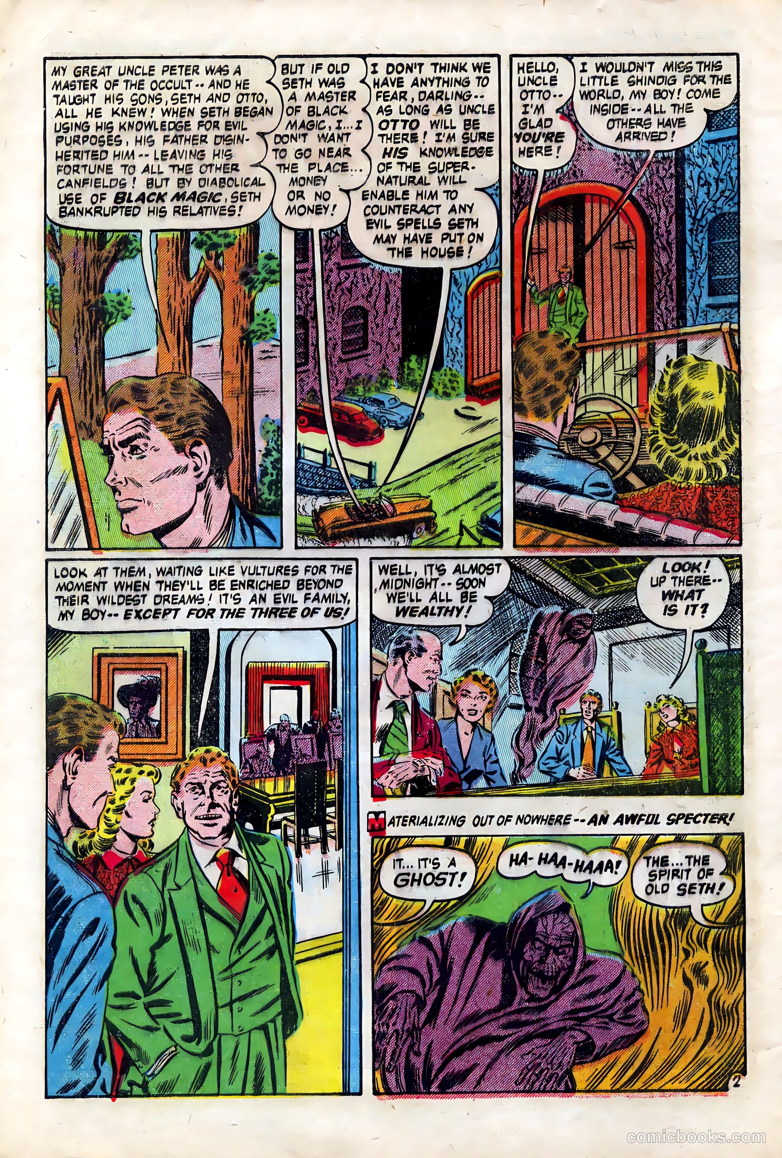 Out of the Night #6 (1952, Creston Publications Corp.) — page 4 of 36