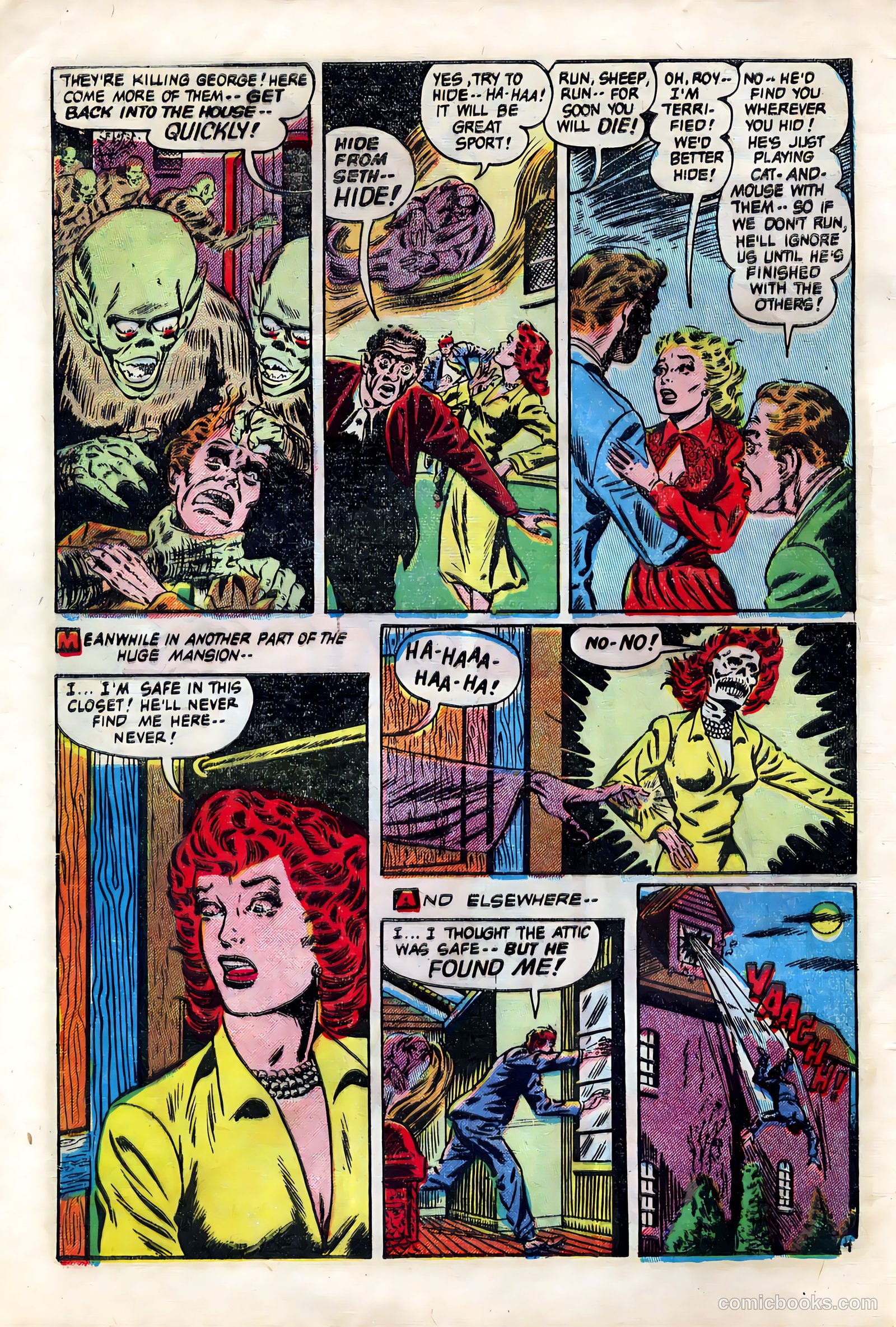 Out of the Night #6 (1952, Creston Publications Corp.) — page 6 of 36