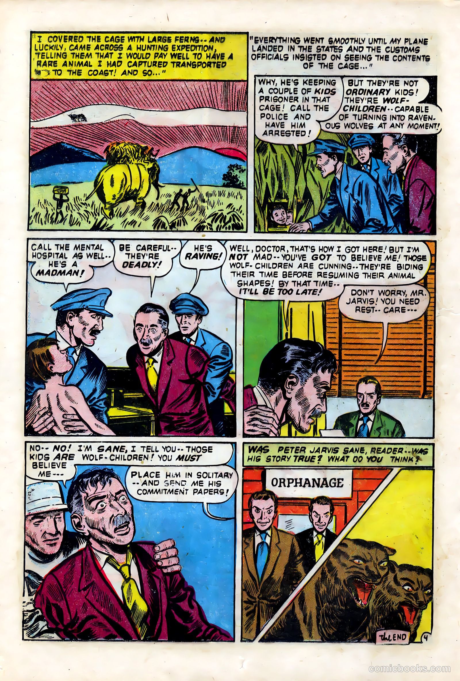 Out of the Night #6 (1952, Creston Publications Corp.) — page 14 of 36