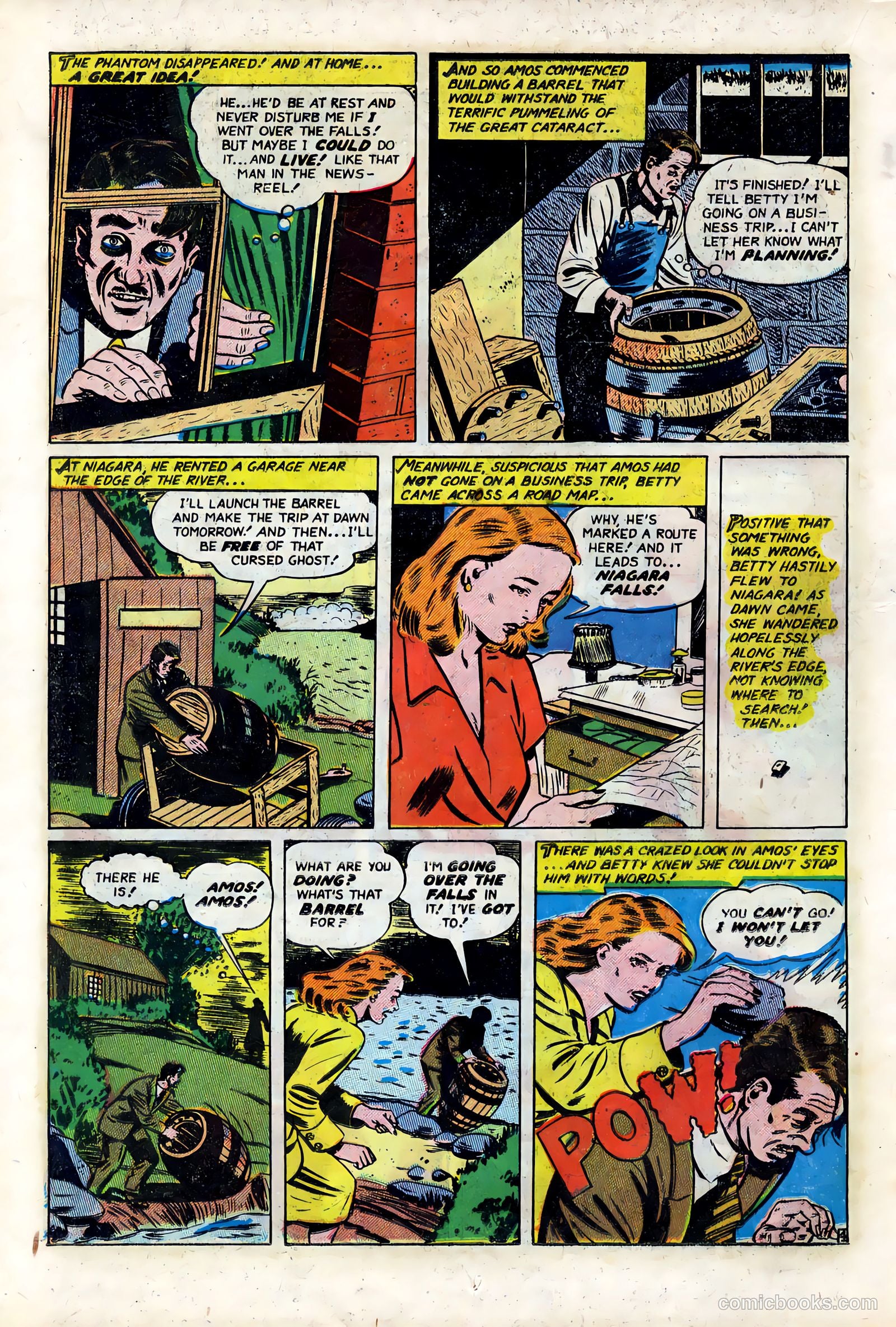 Out of the Night #6 (1952, Creston Publications Corp.) — page 18 of 36