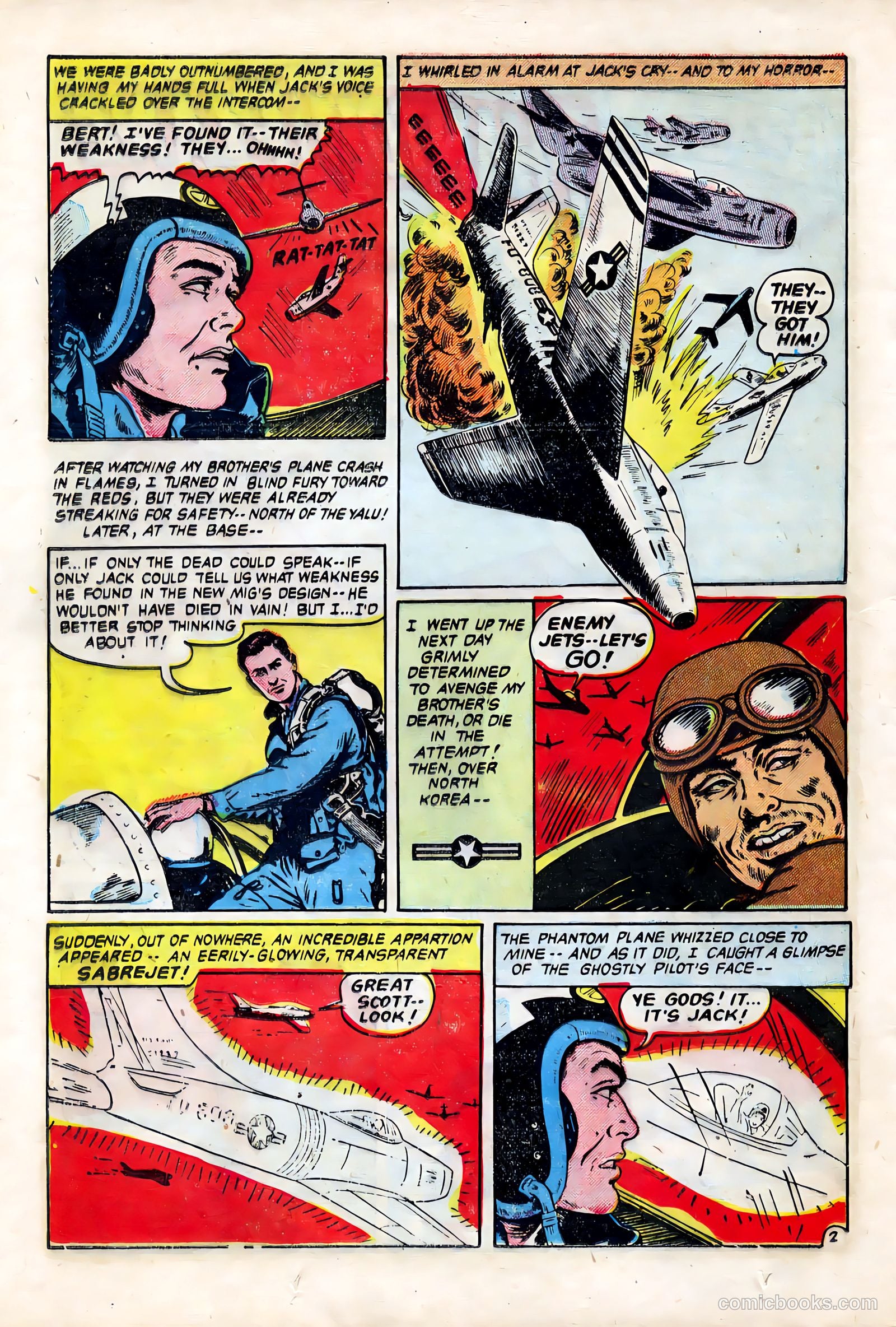 Out of the Night #6 (1952, Creston Publications Corp.) — page 22 of 36