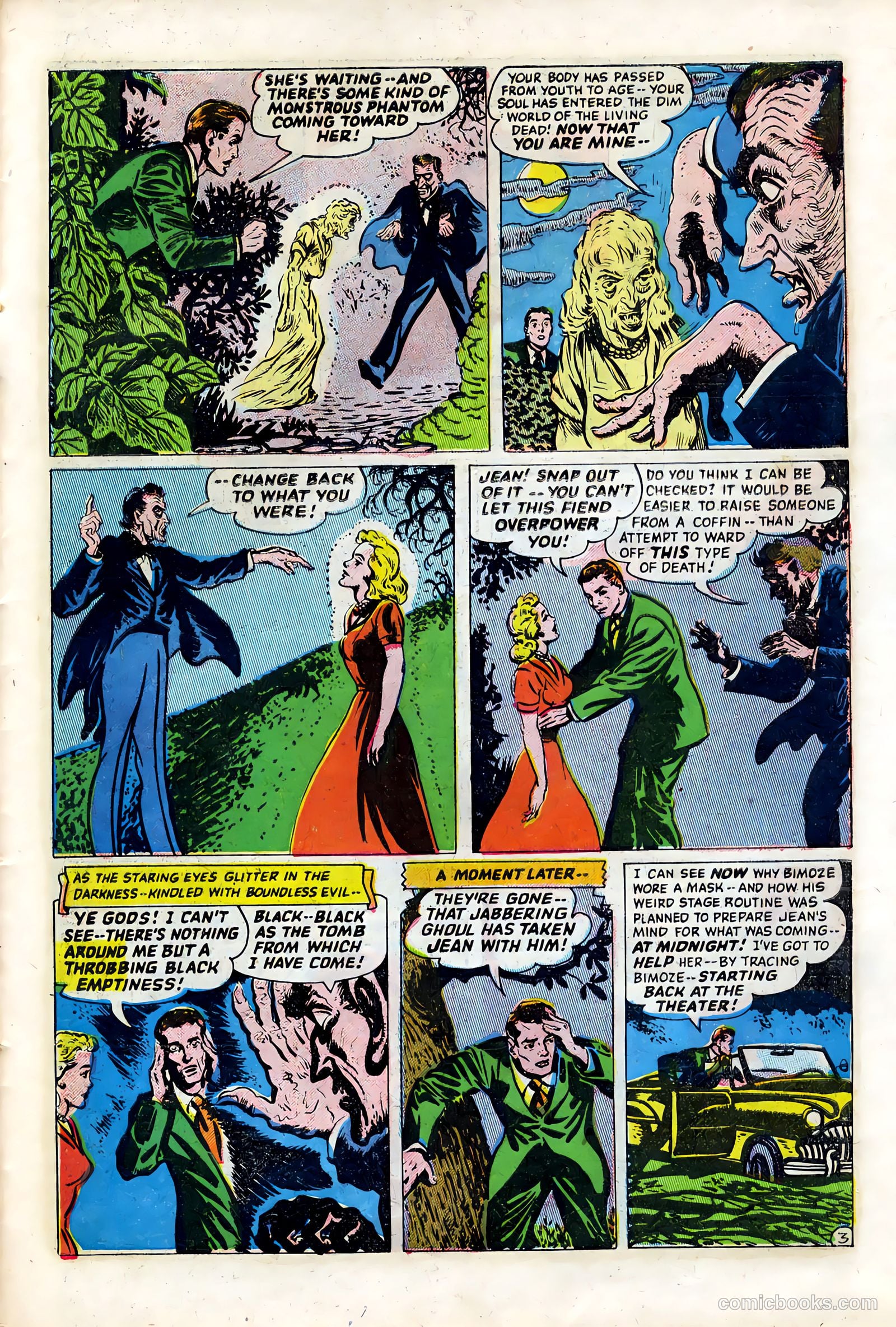 Out of the Night #6 (1952, Creston Publications Corp.) — page 27 of 36