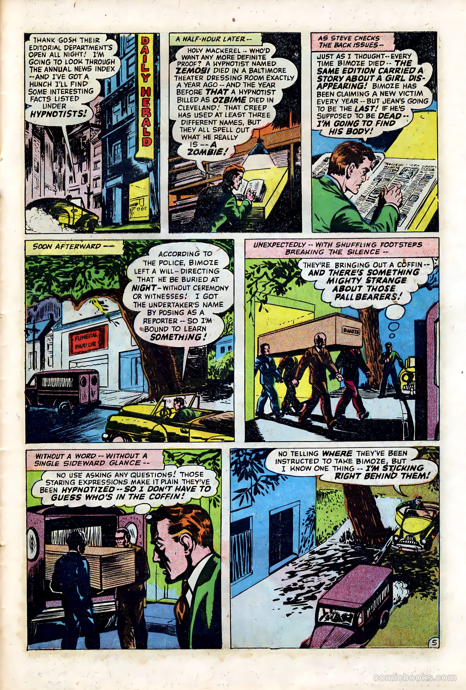 Out of the Night #6 (1952, Creston Publications Corp.) — page 29 of 36