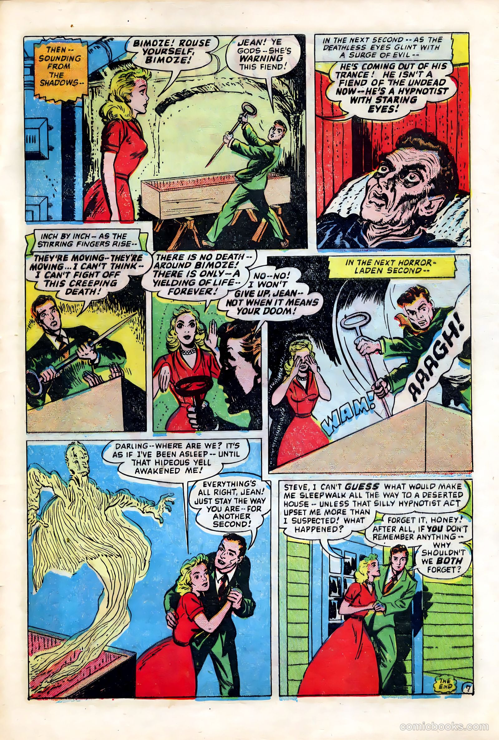 Out of the Night #6 (1952, Creston Publications Corp.) — page 31 of 36