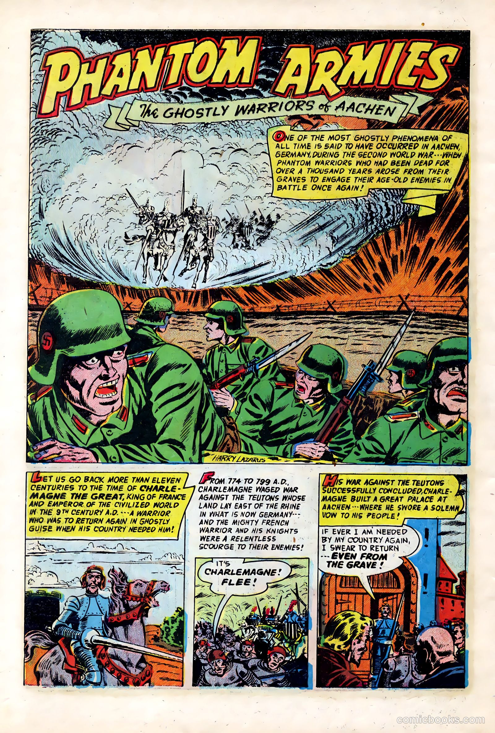 Out of the Night #6 (1952, Creston Publications Corp.) — page 32 of 36