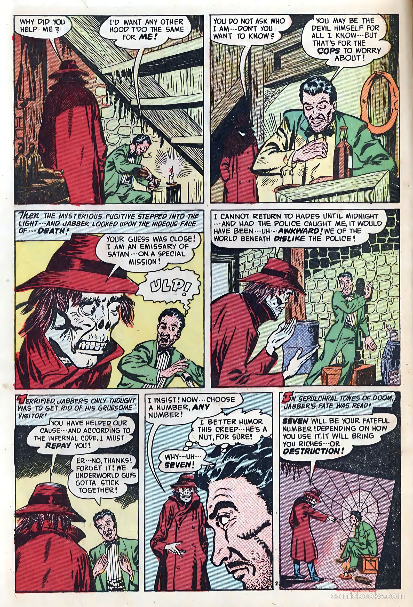 Out of the Night #8 (1953, Creston Publications Corp.) — page 4 of 36