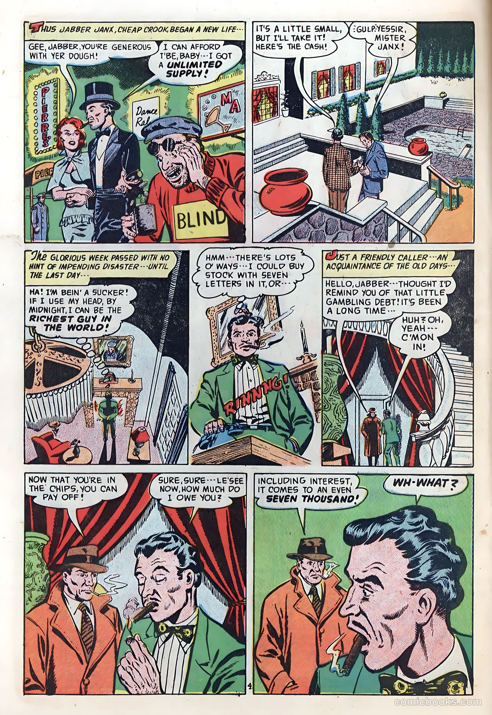 Out of the Night #8 (1953, Creston Publications Corp.) — page 6 of 36
