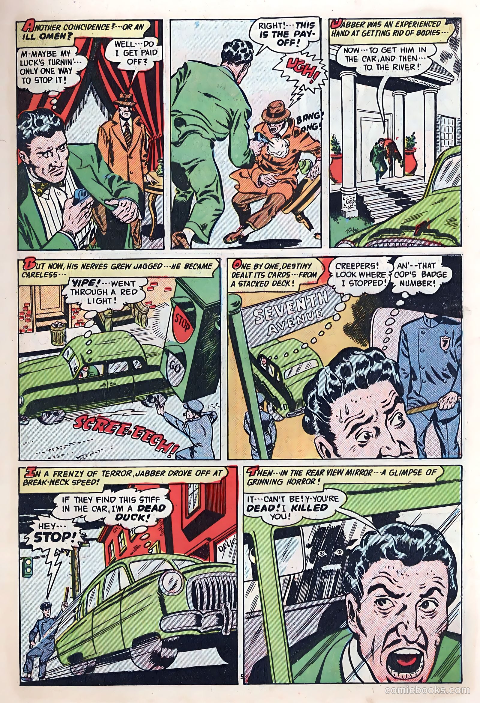 Out of the Night #8 (1953, Creston Publications Corp.) — page 7 of 36