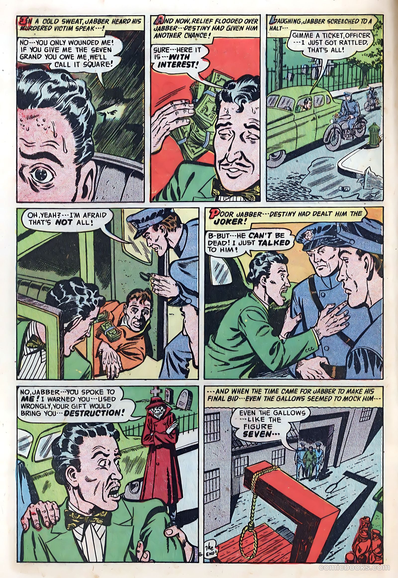 Out of the Night #8 (1953, Creston Publications Corp.) — page 8 of 36