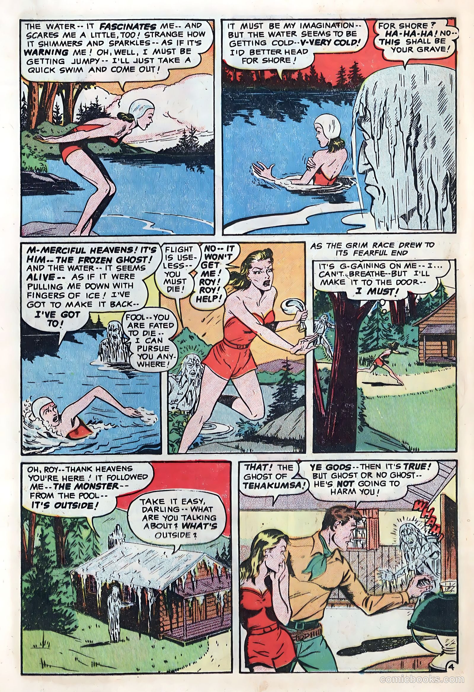 Out of the Night #8 (1953, Creston Publications Corp.) — page 16 of 36