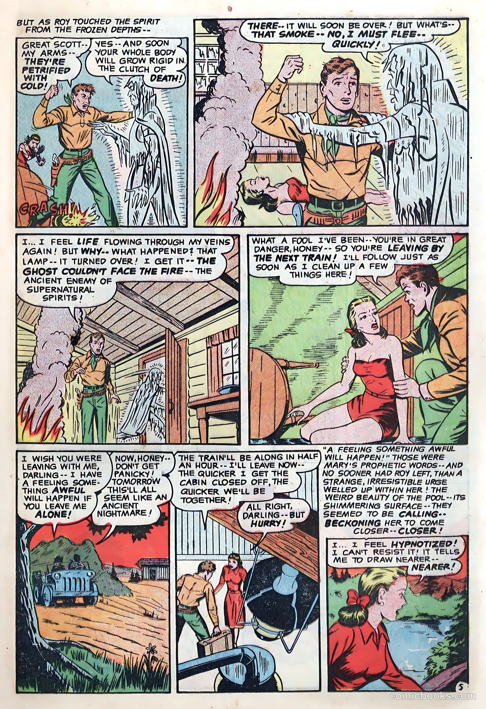 Out of the Night #8 (1953, Creston Publications Corp.) — page 17 of 36