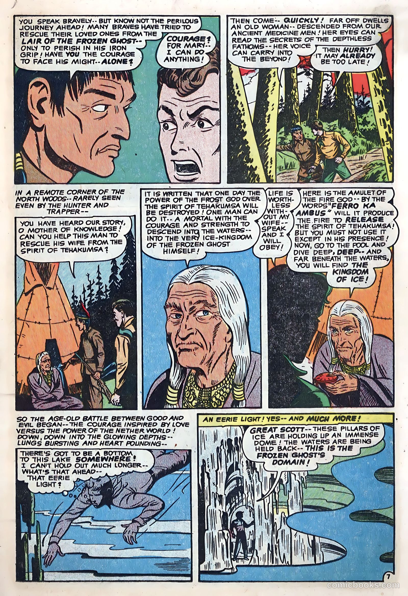 Out of the Night #8 (1953, Creston Publications Corp.) — page 19 of 36