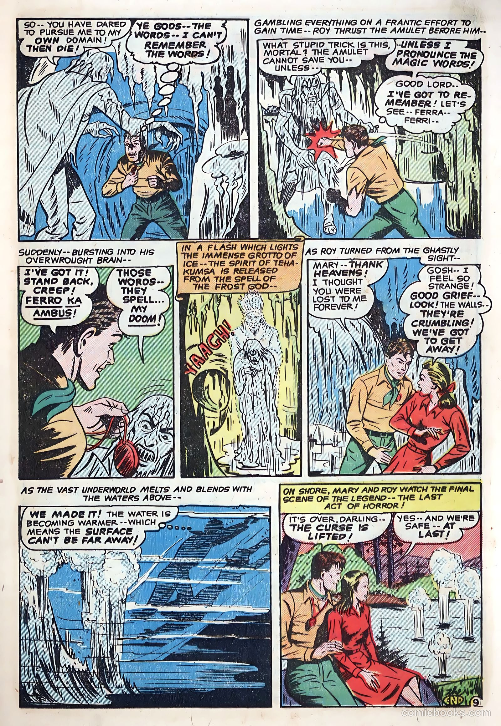 Out of the Night #8 (1953, Creston Publications Corp.) — page 21 of 36