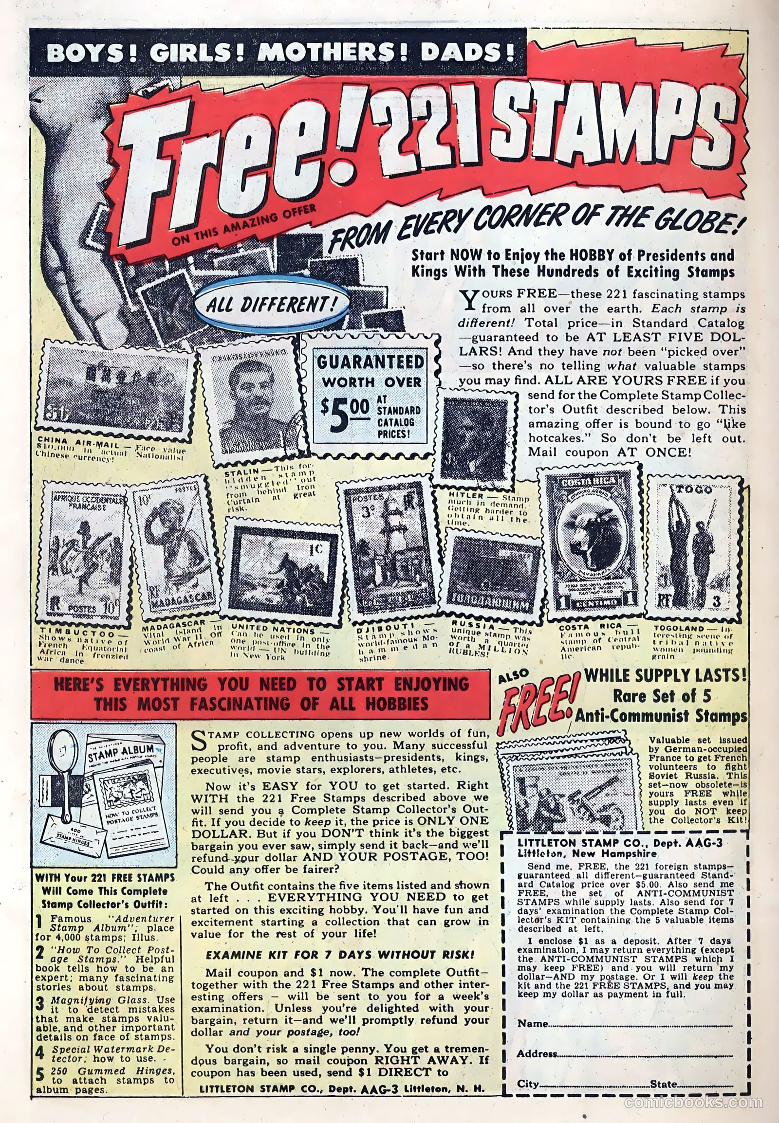 Out of the Night #8 (1953, Creston Publications Corp.) — page 34 of 36