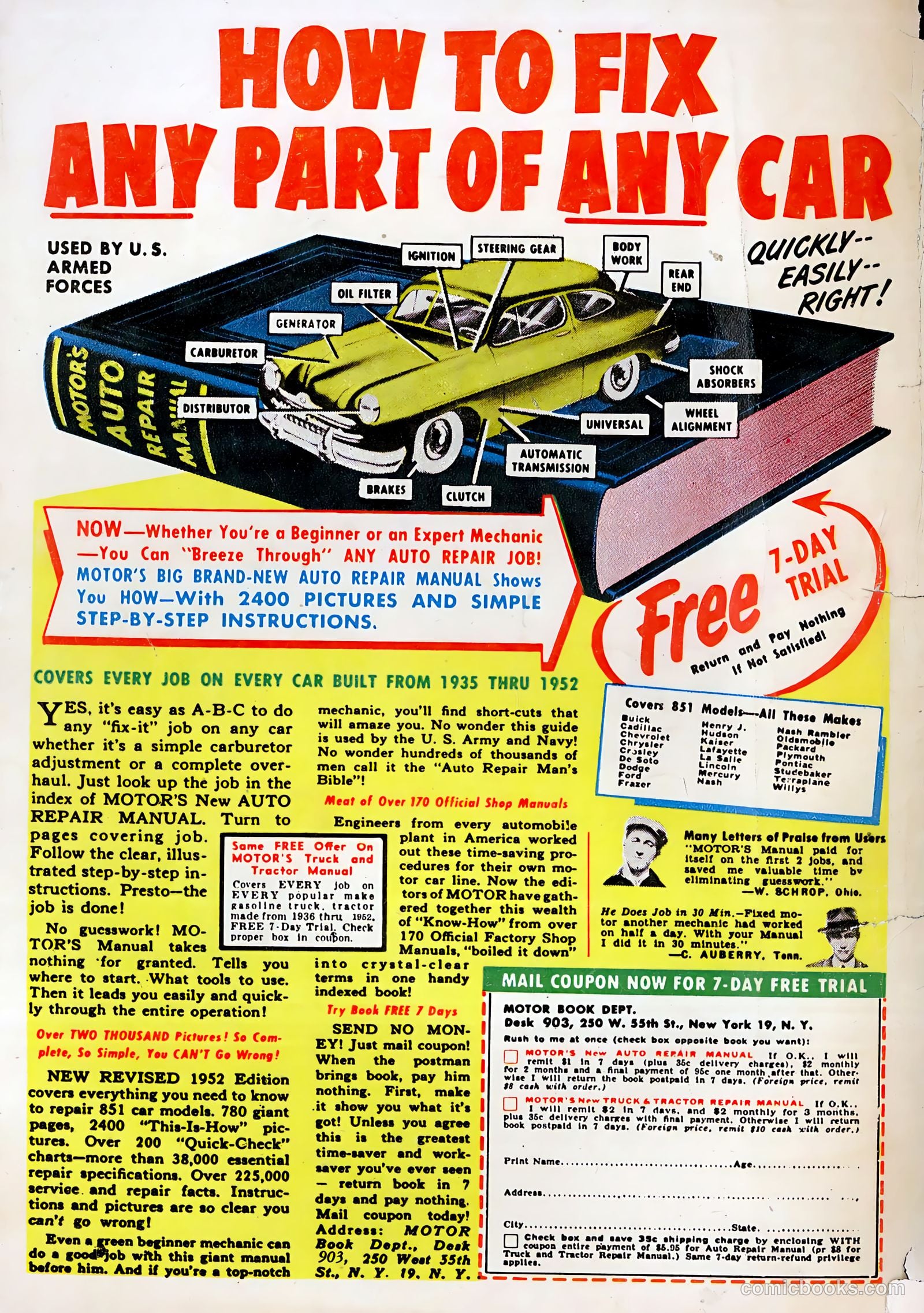 Out of the Night #8 (1953, Creston Publications Corp.) — page 36 of 36