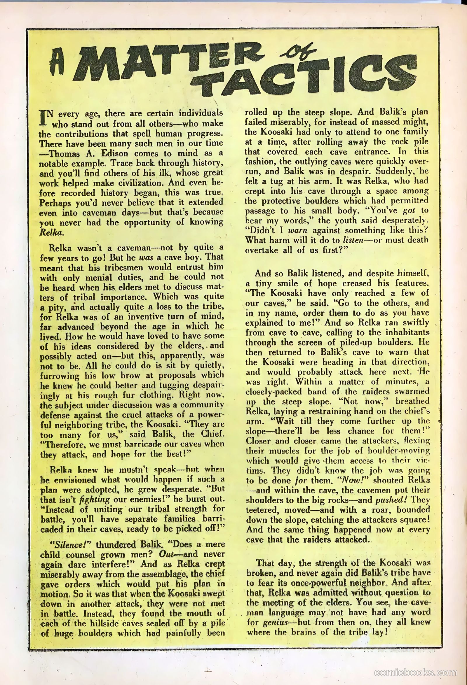 Out of the Night #9 (1953) — page 20 of 36
