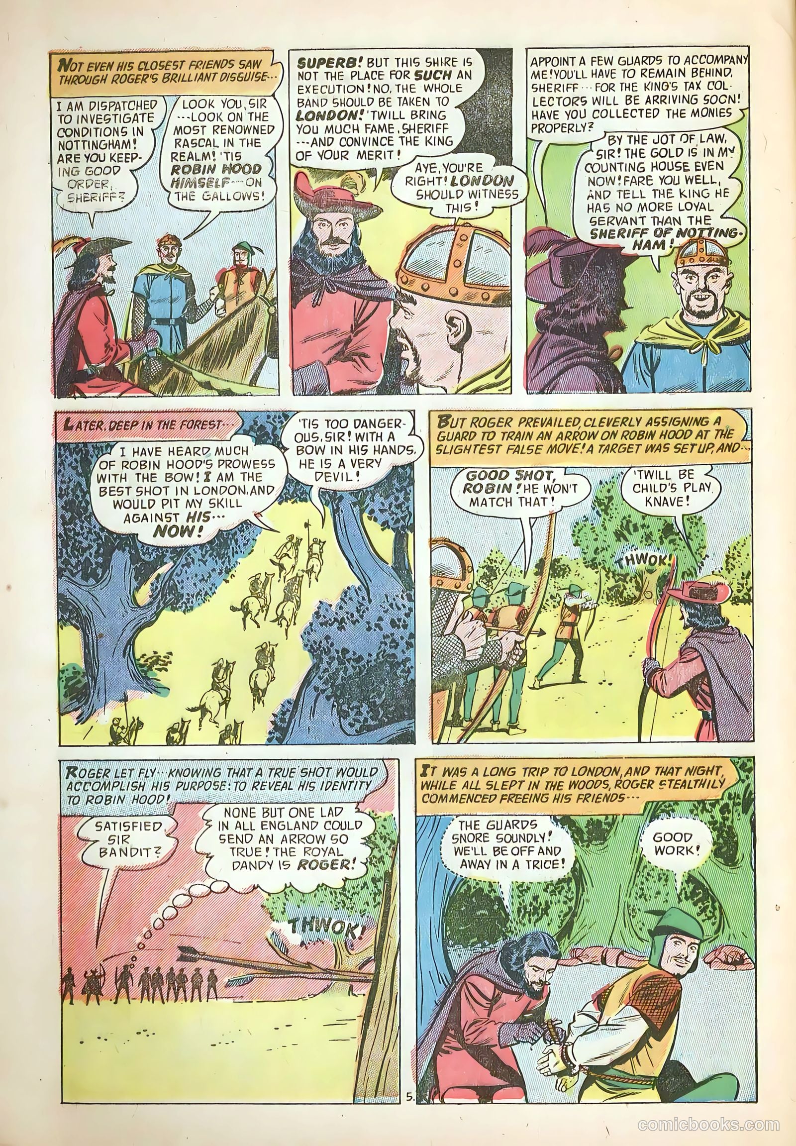 Out of the Night #9 (1953) — page 32 of 36